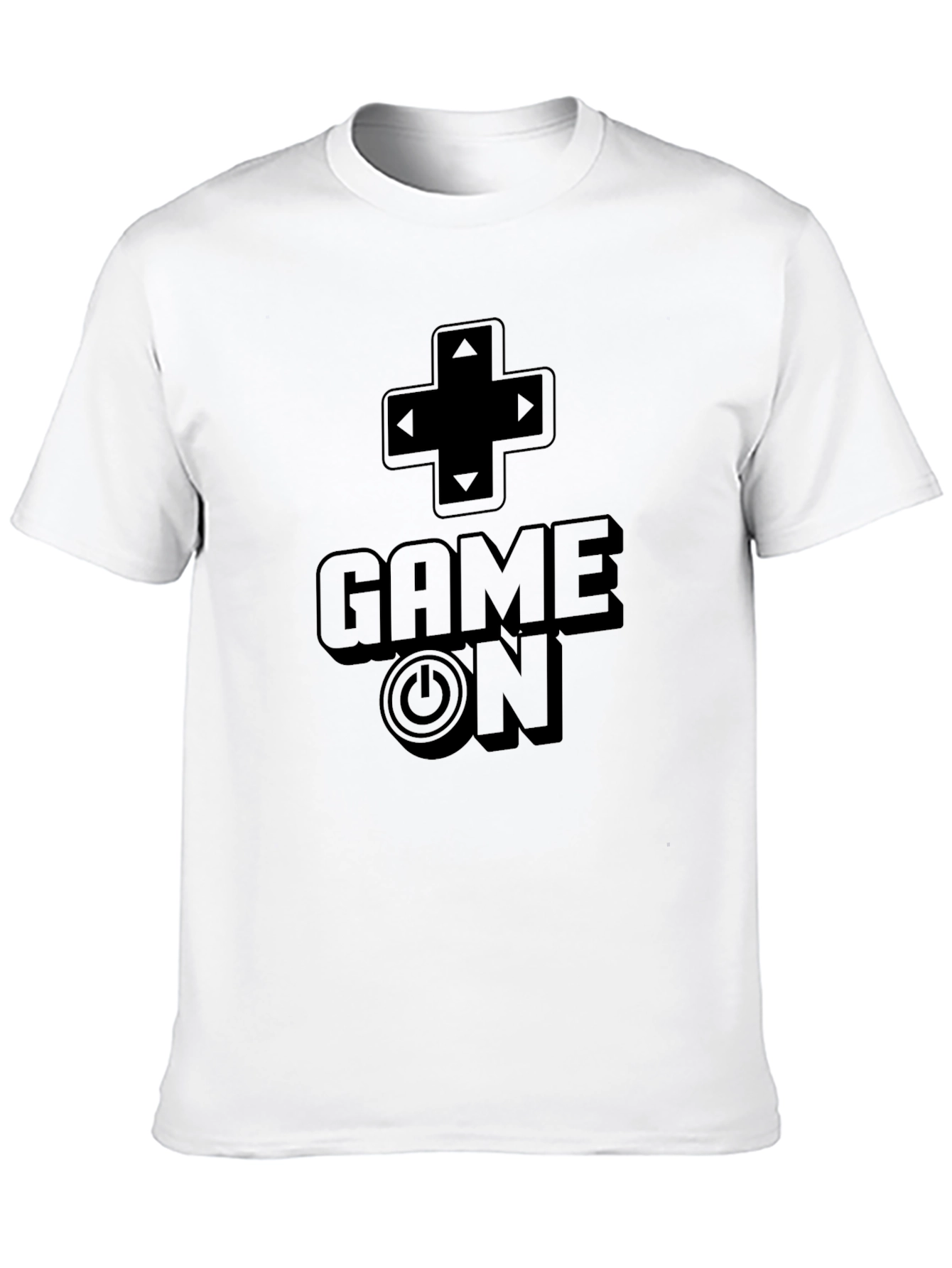Game On Black Graphic Tee