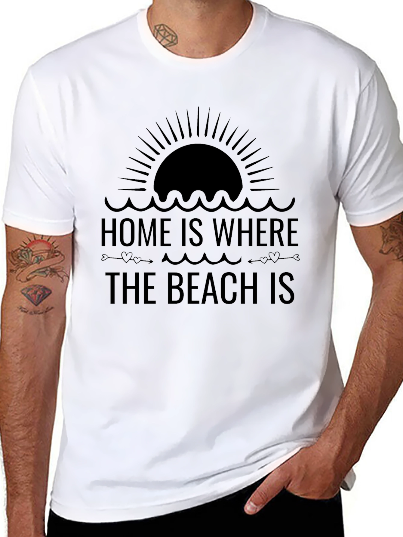Home Is Where The Beach Is T-Shirt