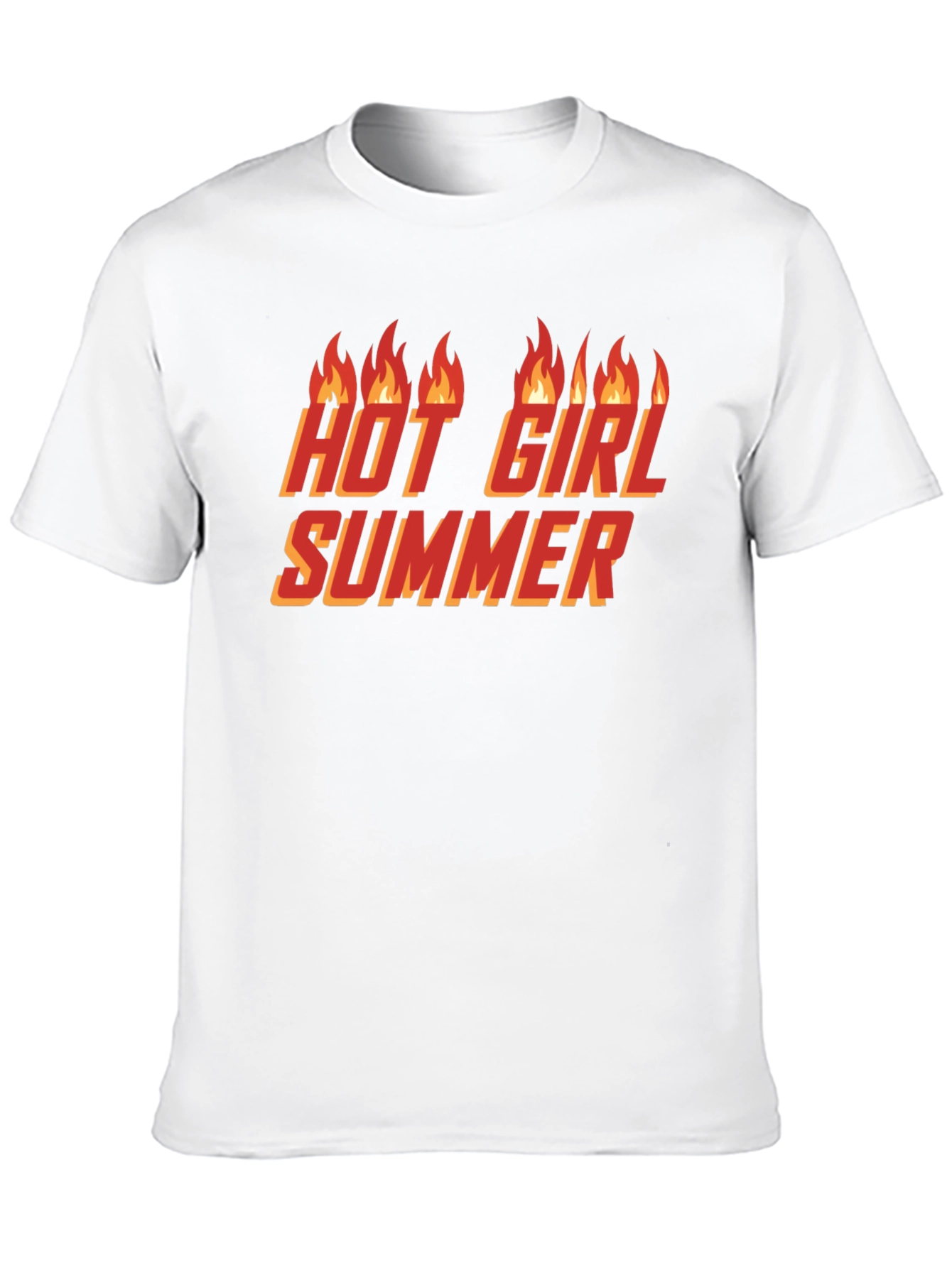 Hot Girl Summer Graphic T-Shirt - Black