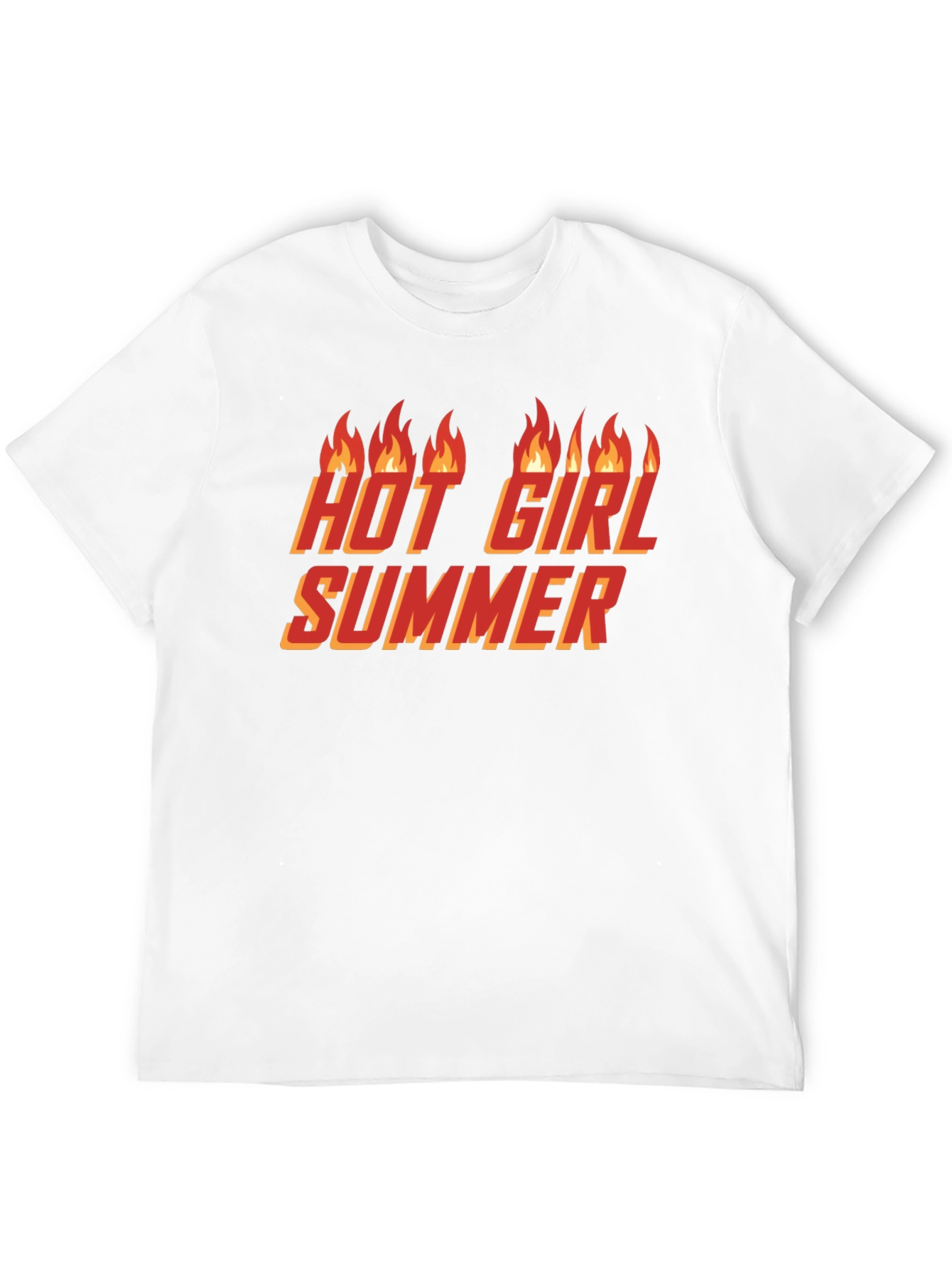 Hot Girl Summer Graphic T-Shirt - Black
