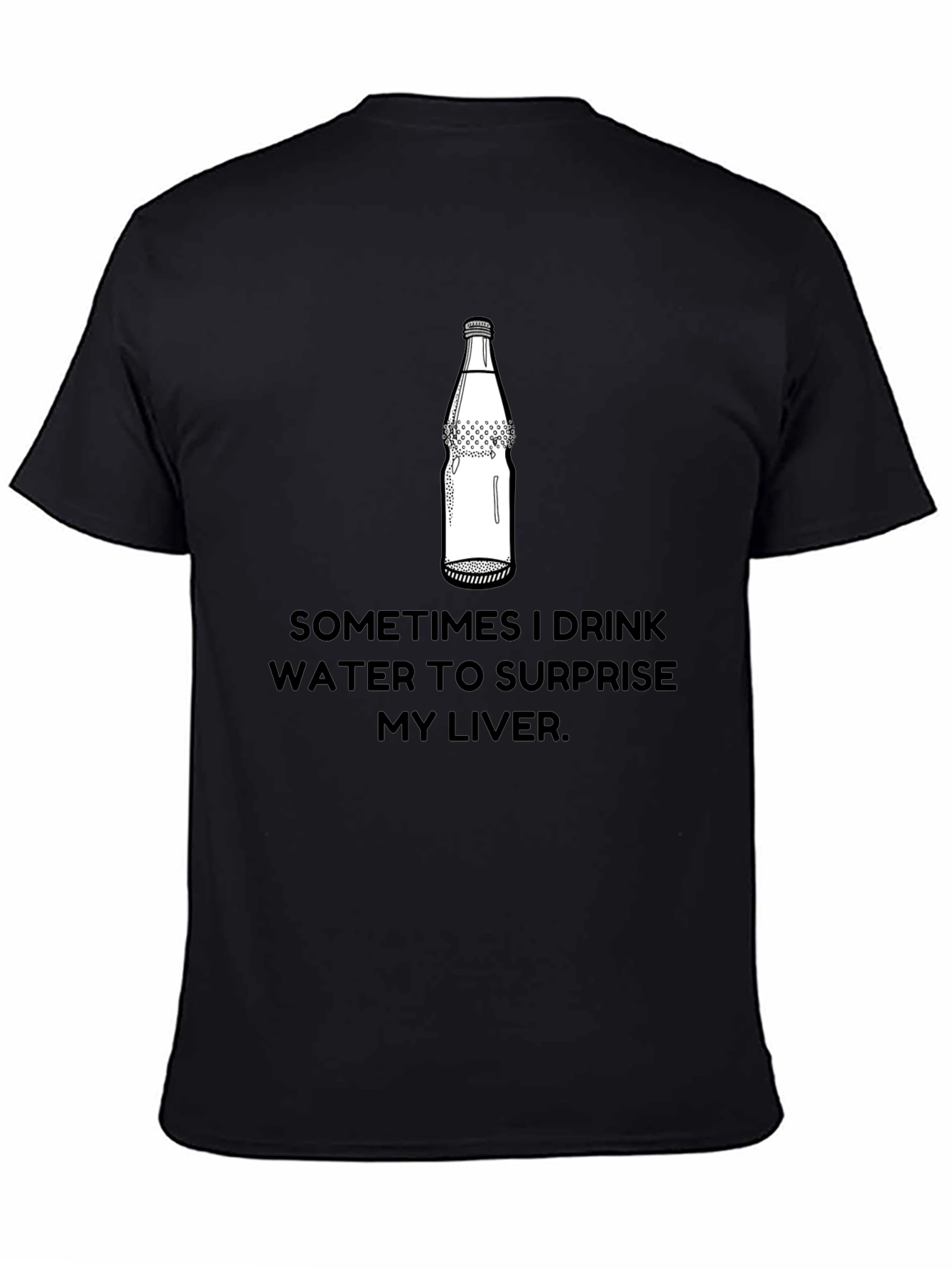Surprise Your Liver T-Shirt Funny Sarcastic Graphic Tee