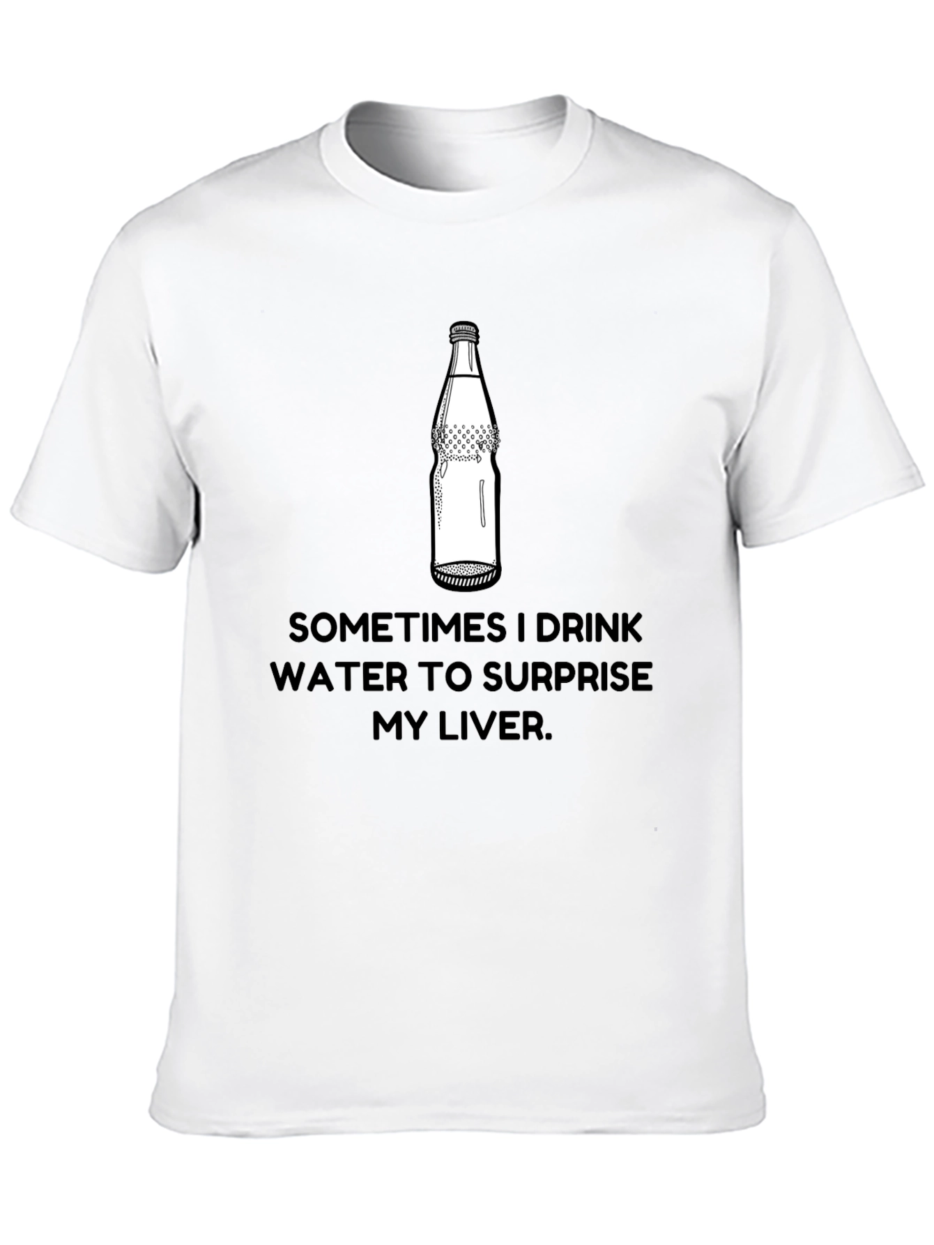 Surprise Your Liver T-Shirt Funny Sarcastic Graphic Tee