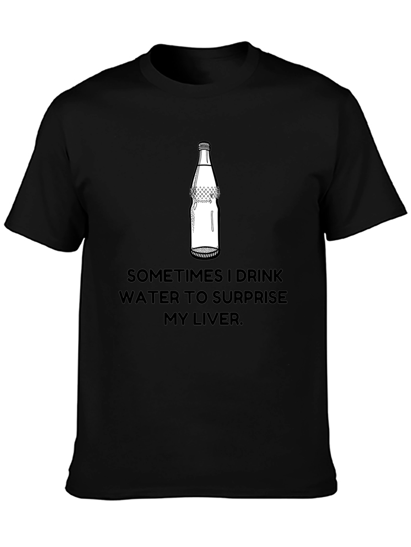 Surprise Your Liver T-Shirt Funny Sarcastic Graphic Tee