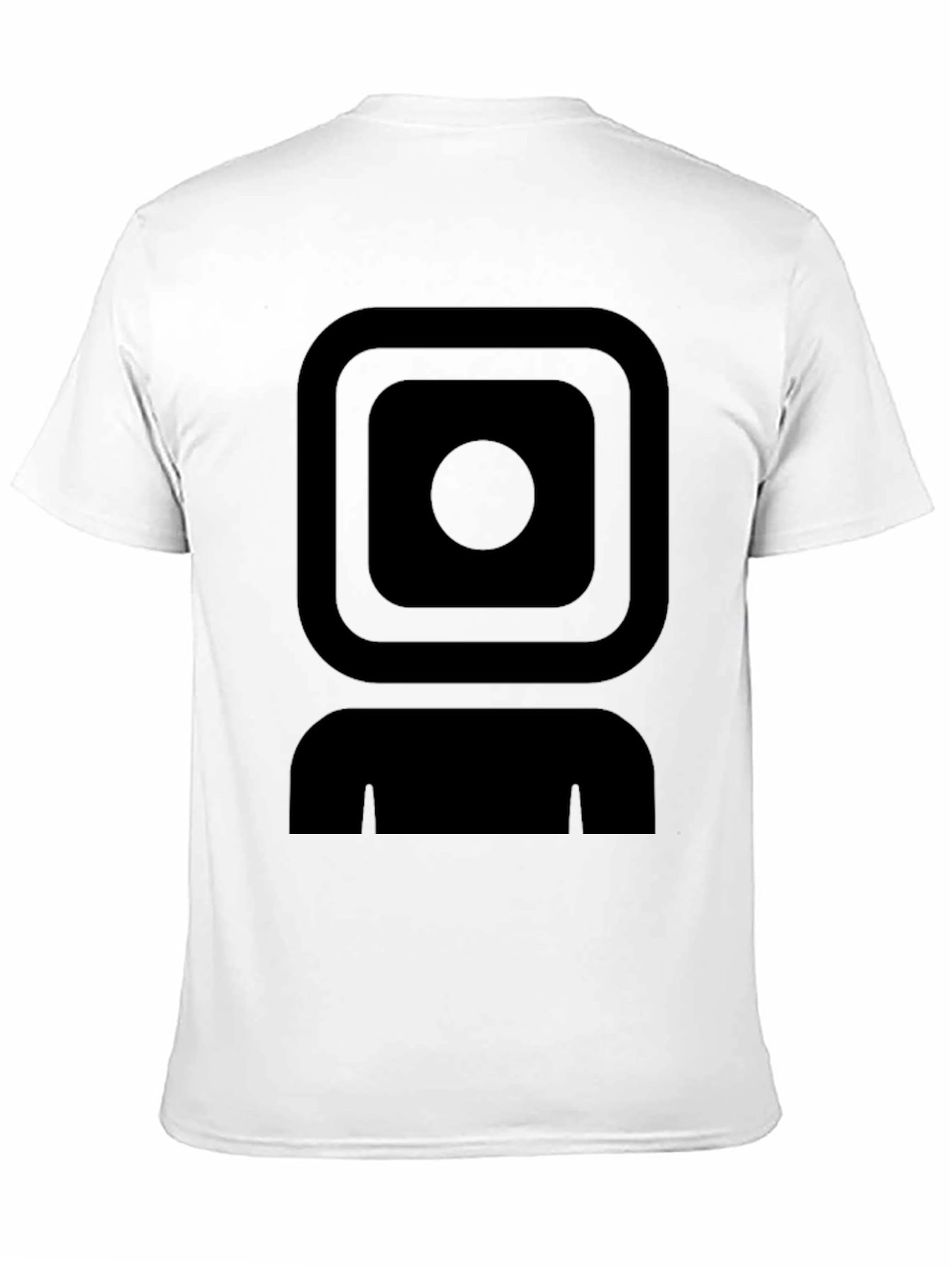 Geometric Graphic Black T-Shirt
