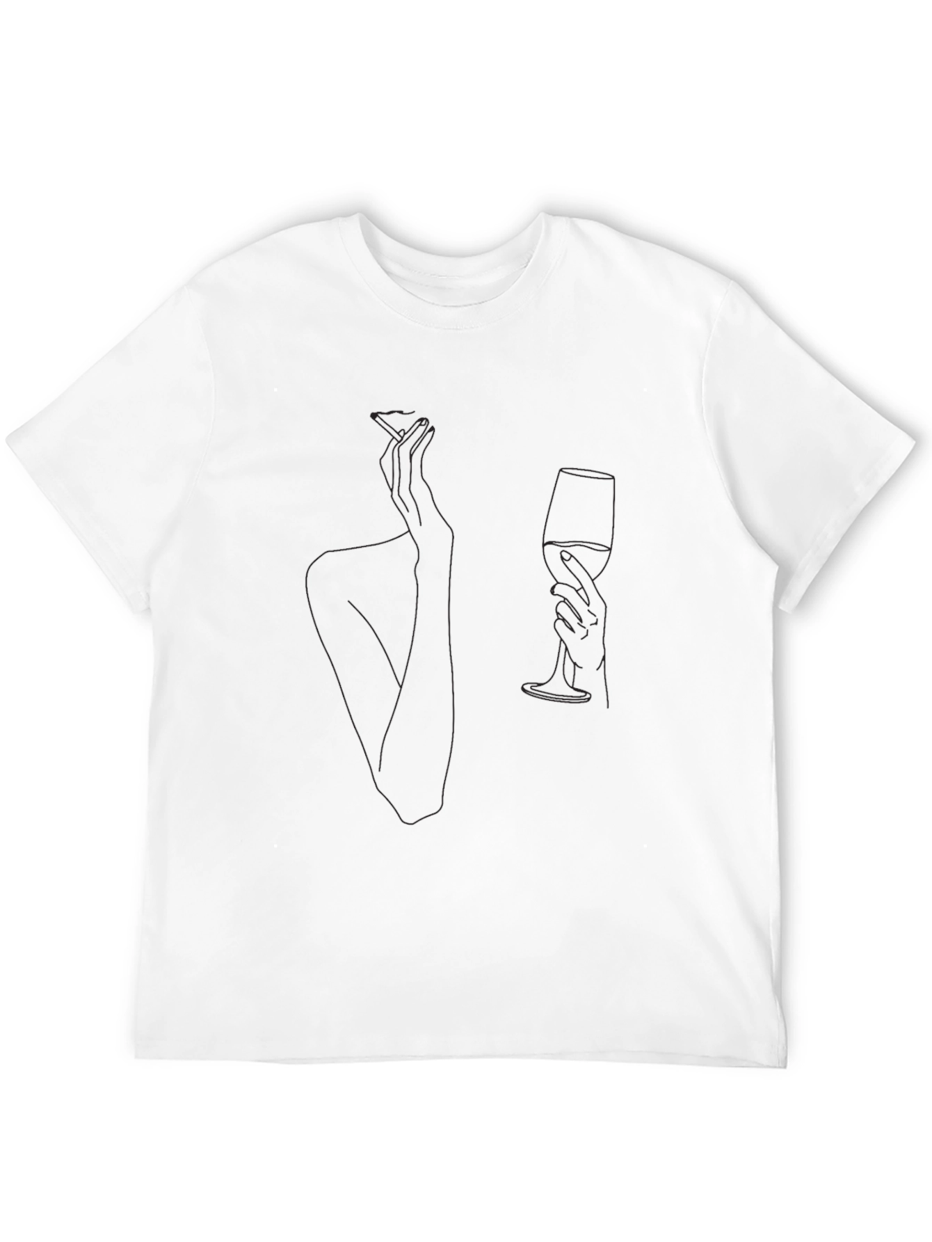 Minimalist Wine Lovers Tee