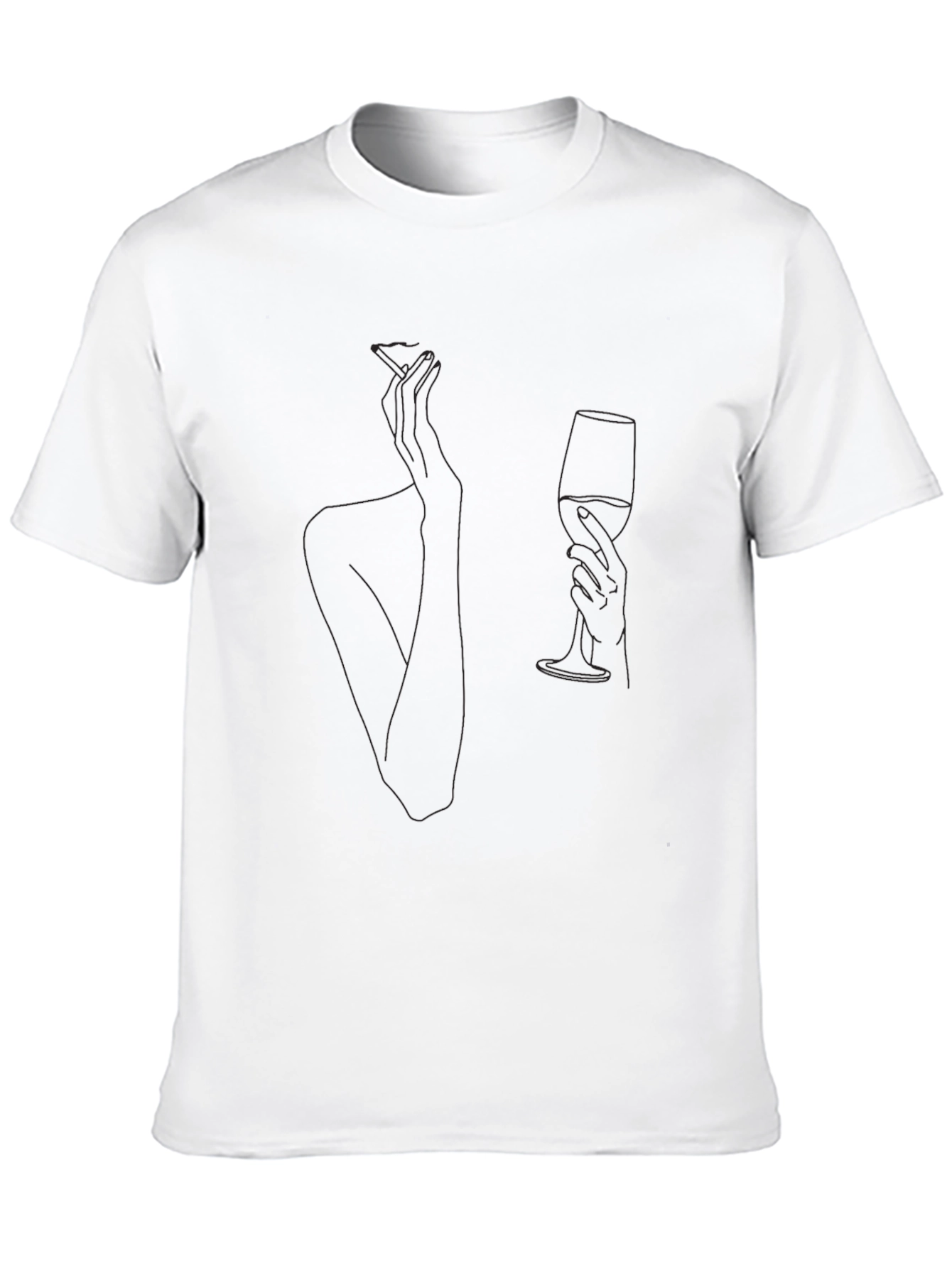 Minimalist Wine Lovers Tee
