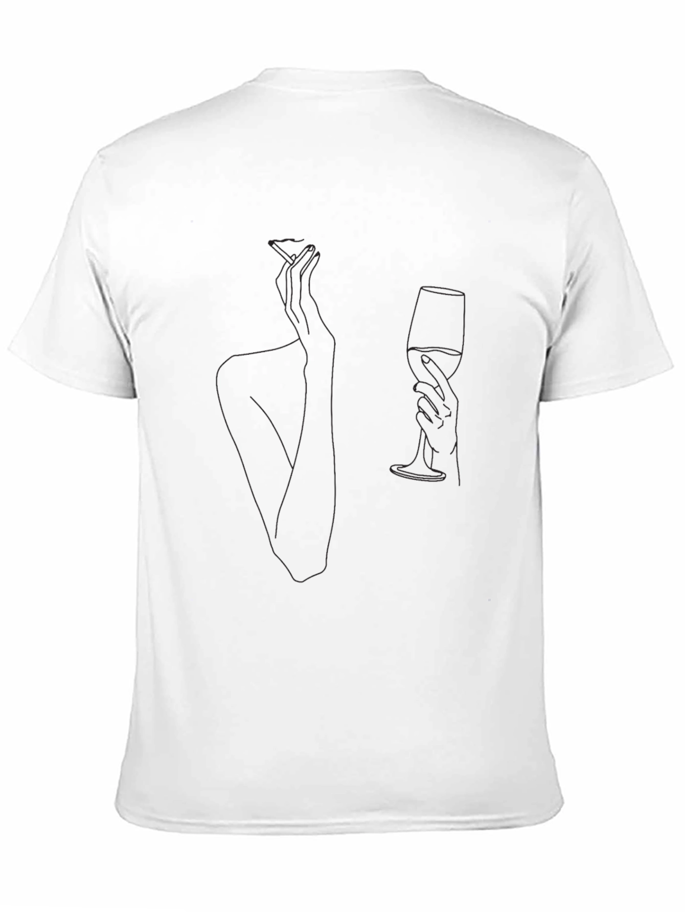 Minimalist Wine Lovers Tee