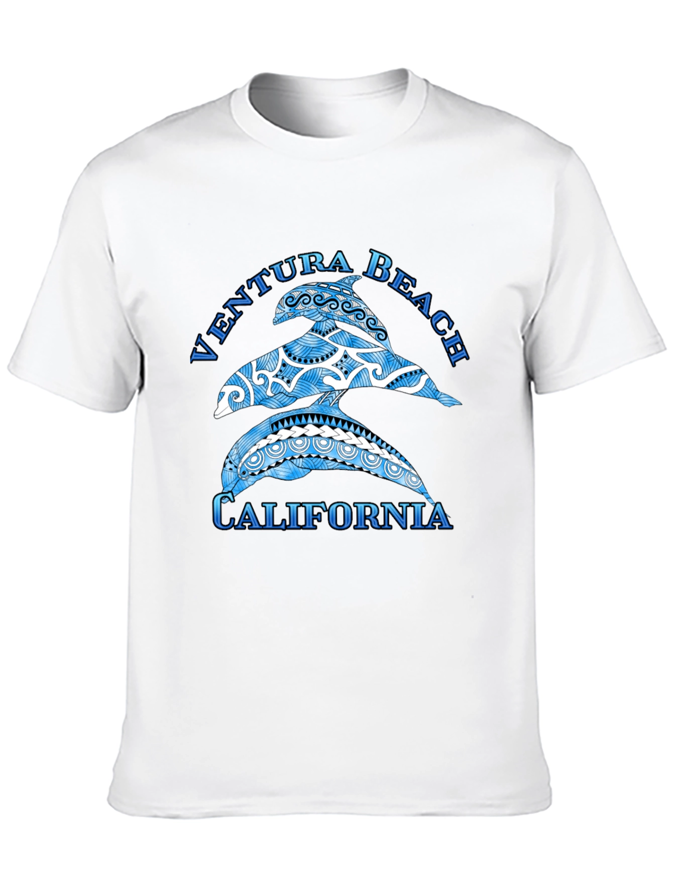 Ventura Beach California Dolphin T-Shirt