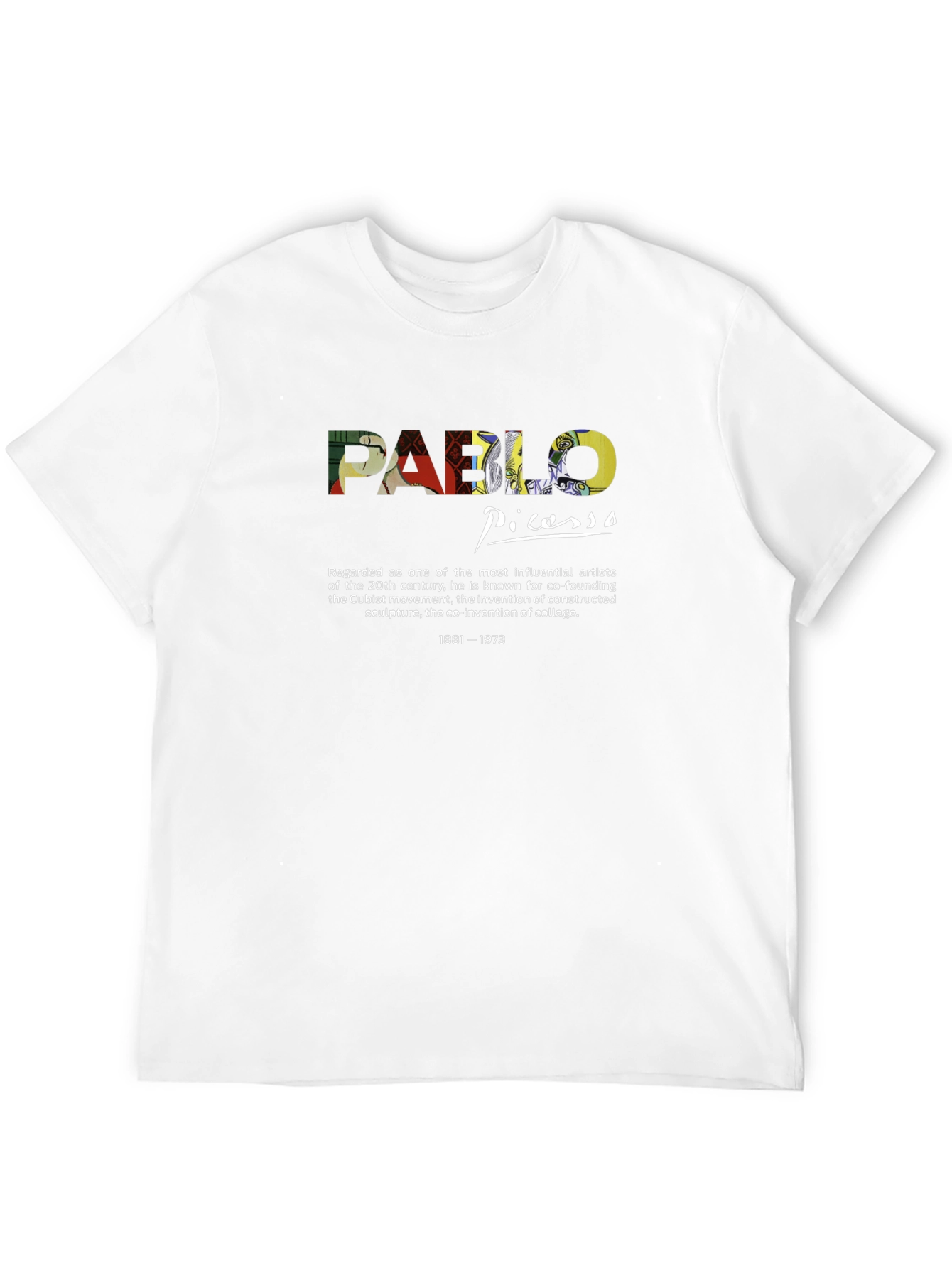 Pablo Picasso Graphic T-Shirt - Artistic Design