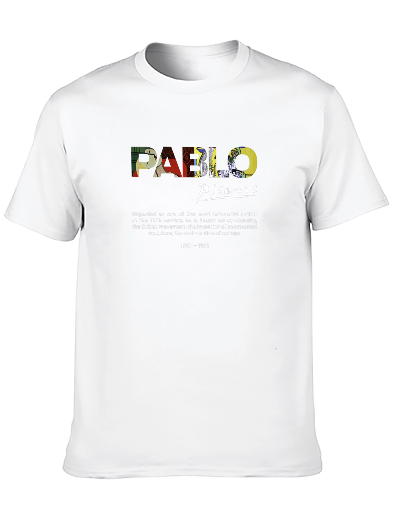 Pablo Picasso Graphic T-Shirt - Artistic Design