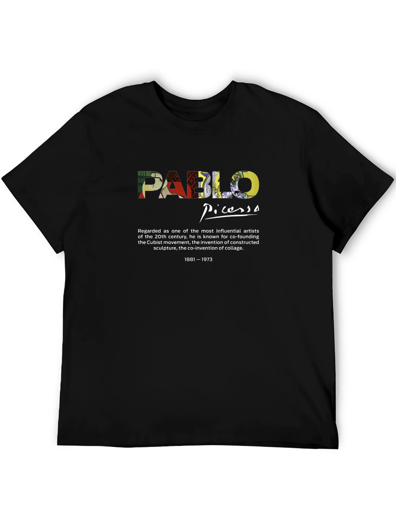 Pablo Picasso Graphic T-Shirt - Artistic Design