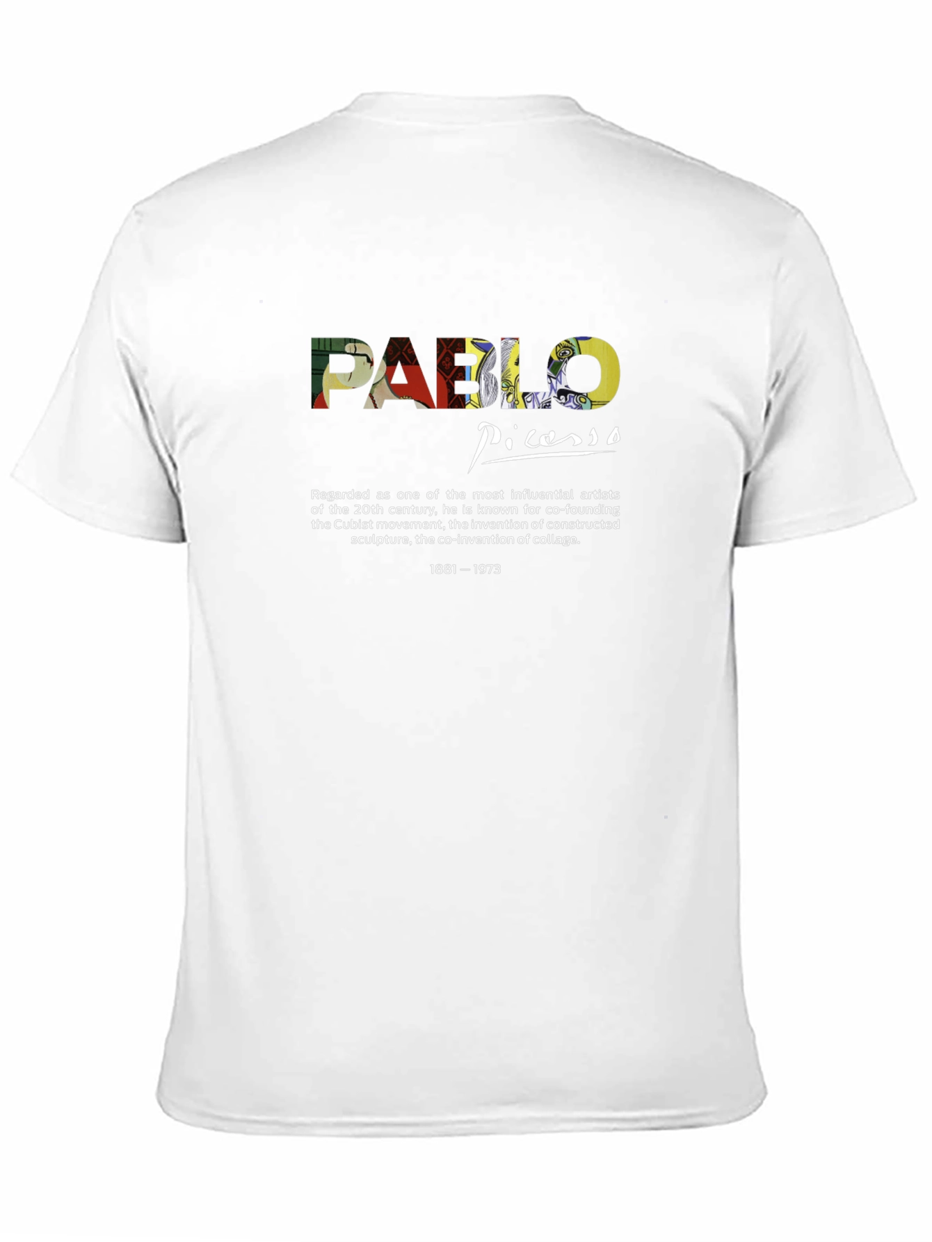 Pablo Picasso Graphic T-Shirt - Artistic Design