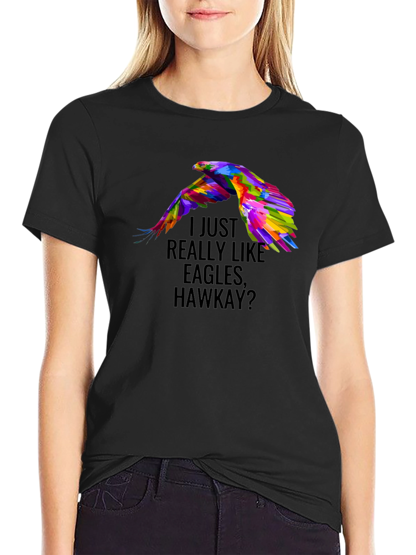 Eagles Hawk Funny Graphic Tee