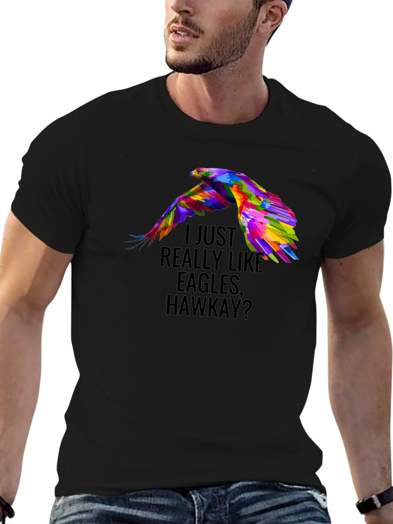 Eagles Hawk Funny Graphic Tee