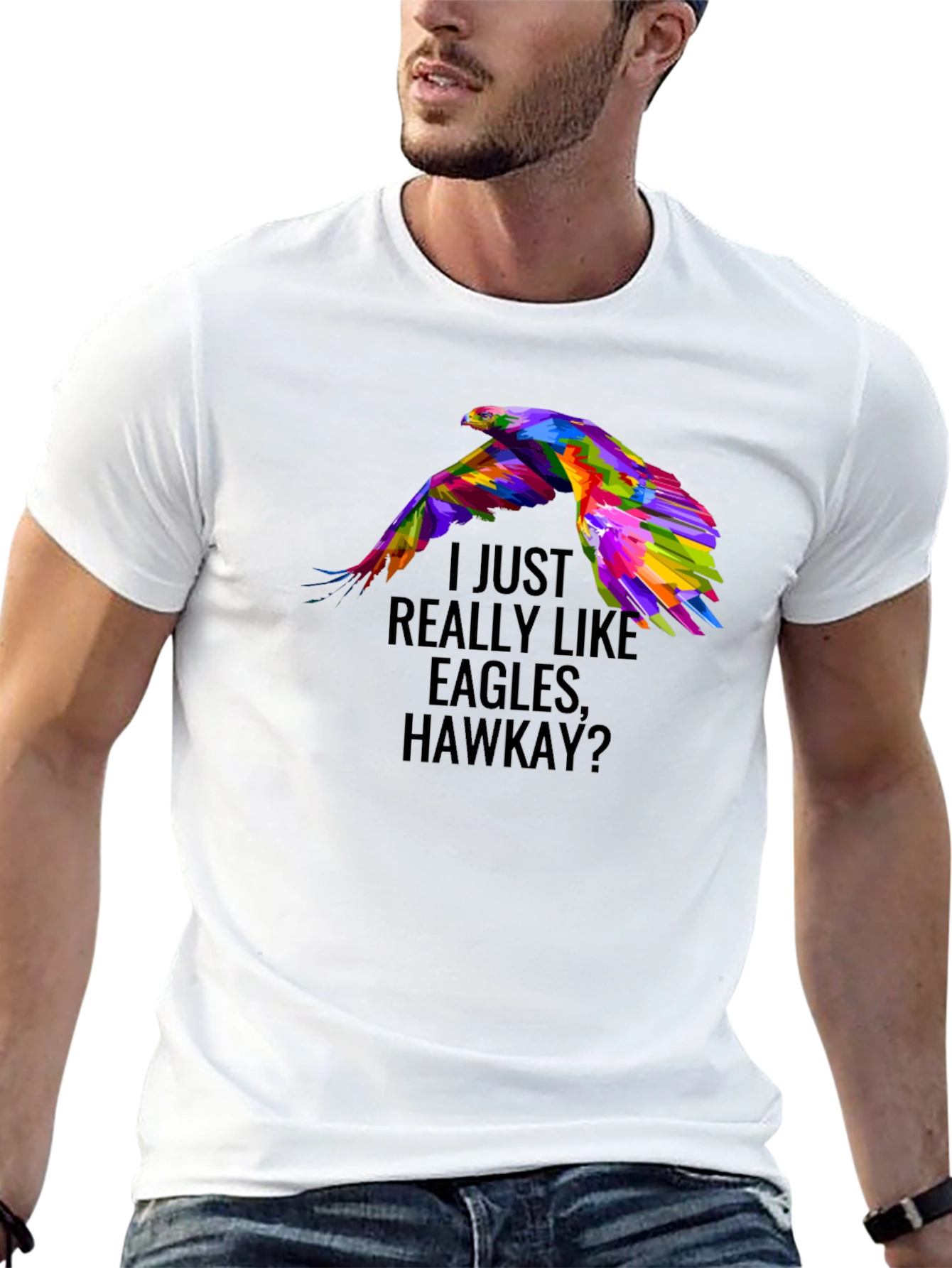 Eagles Hawk Funny Graphic Tee