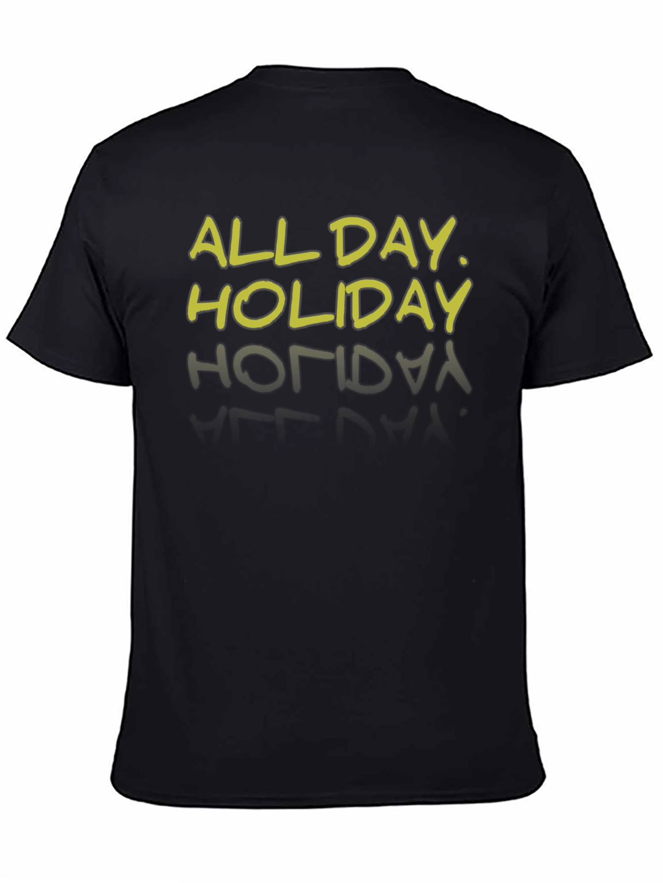 All Day Holiday Graphic Tee - Black