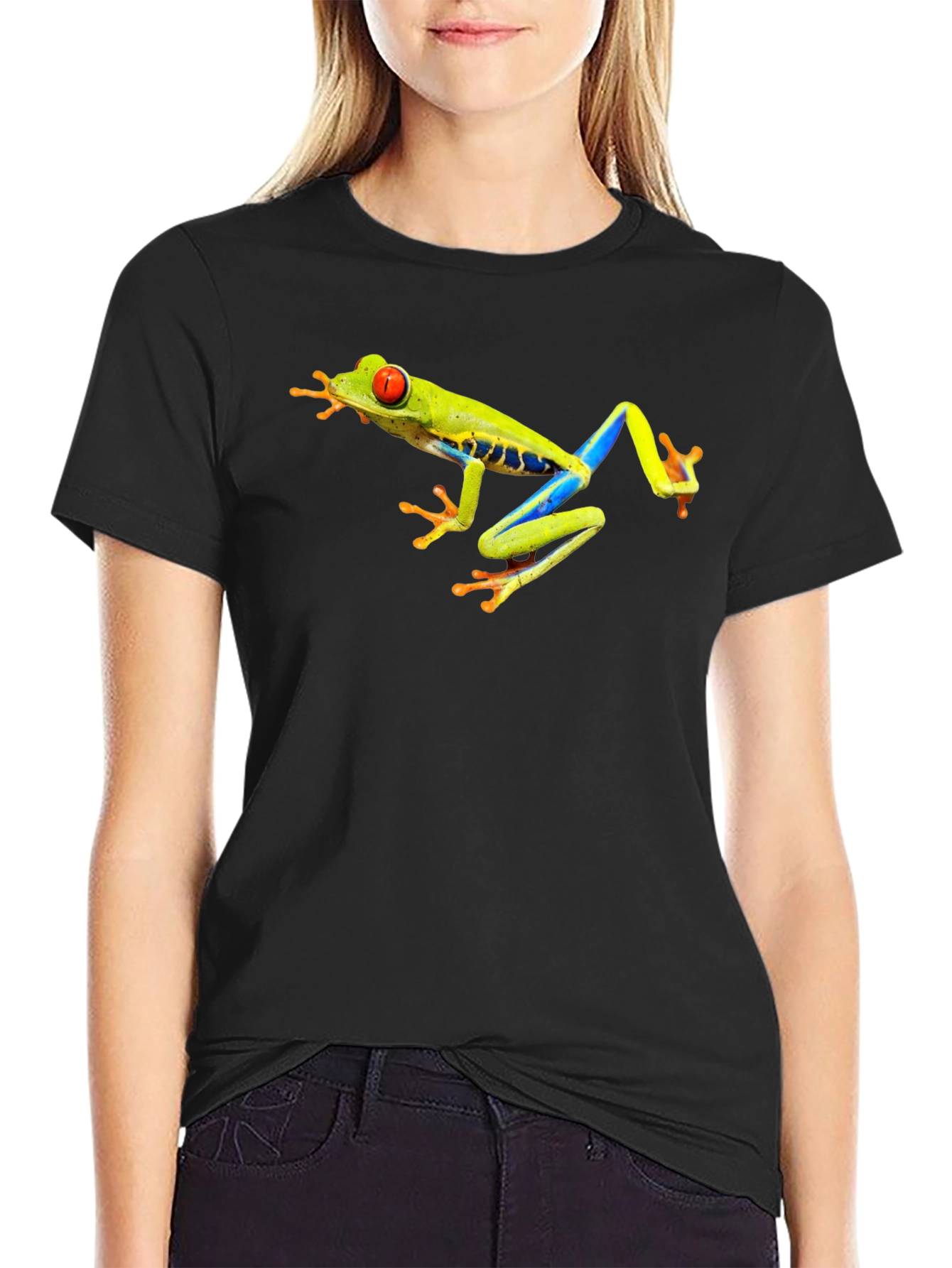 Red-Eyed Tree Frog Graphic T-Shirt
