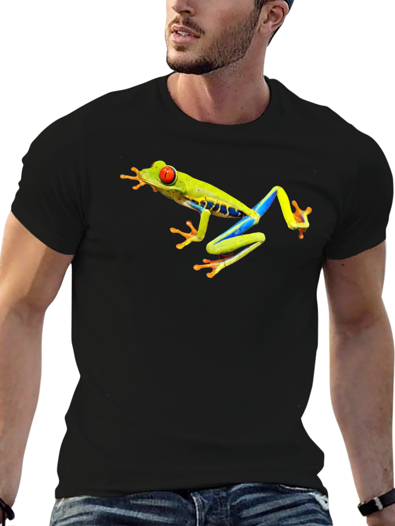 Red-Eyed Tree Frog Graphic T-Shirt