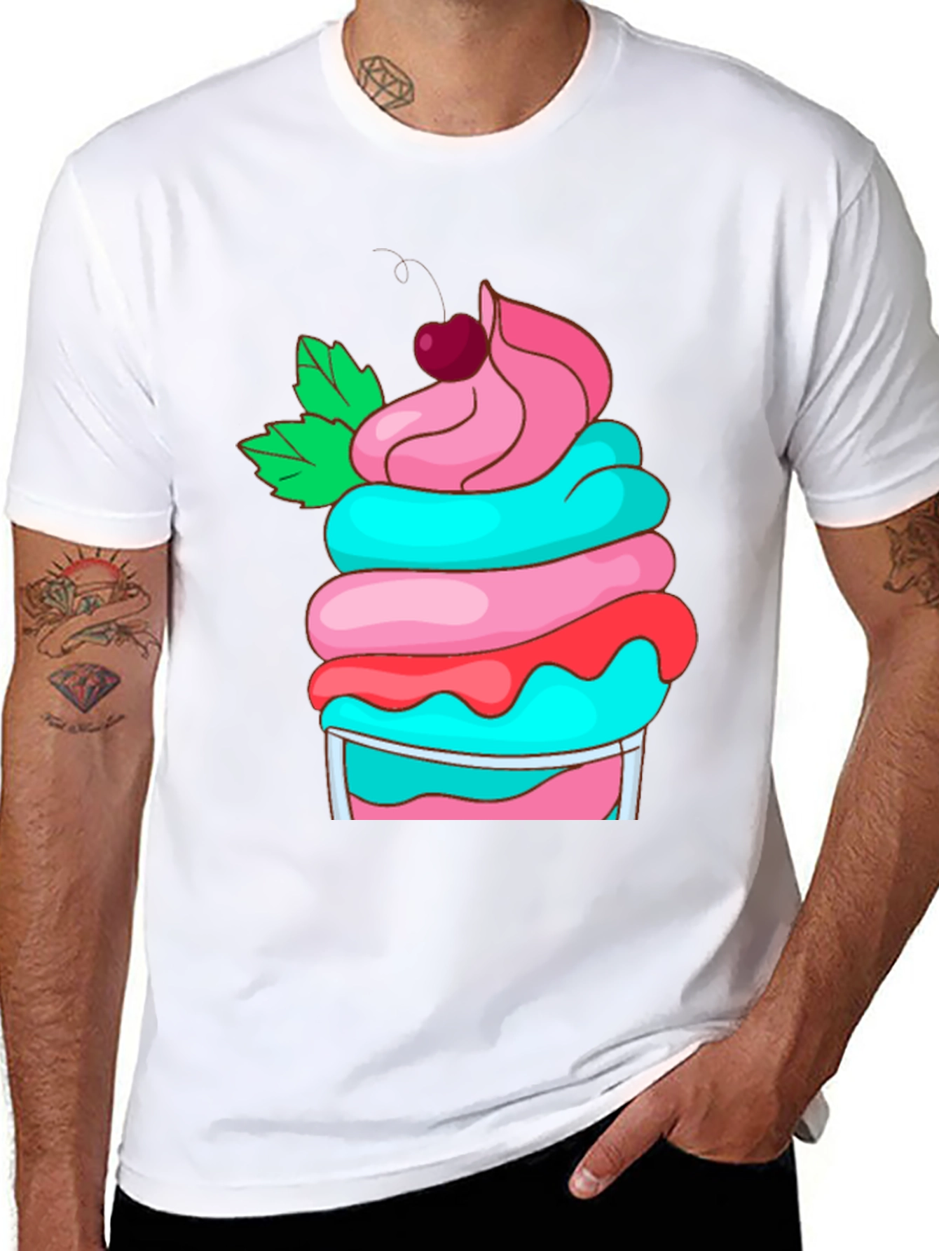 Cupcake Graphic Tee - Fun & Trendy!