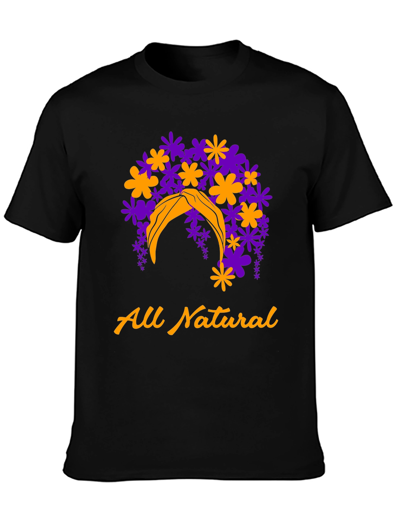 All Natural Flower Crown T-Shirt