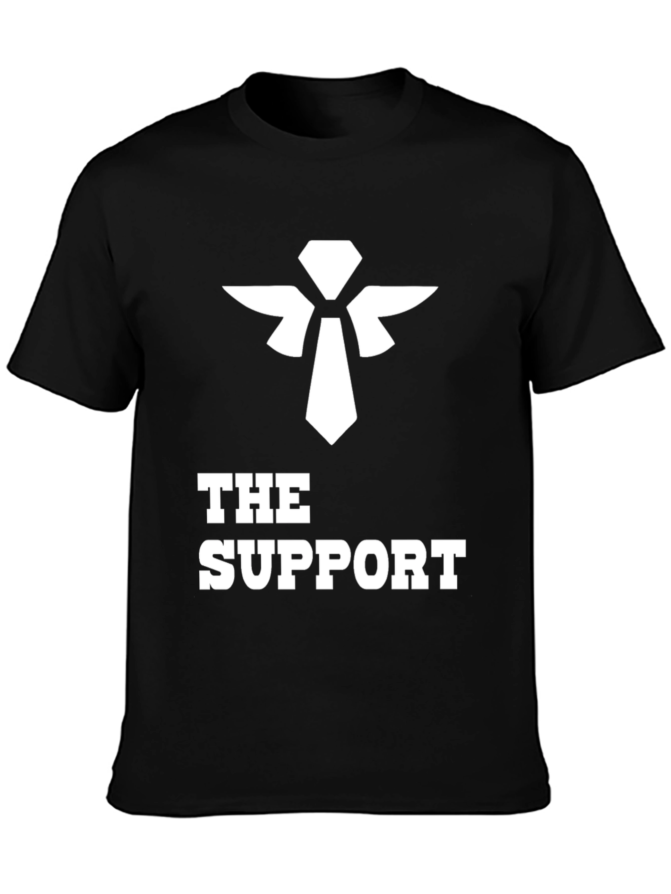 The Support Black Tee - Gaming Edition