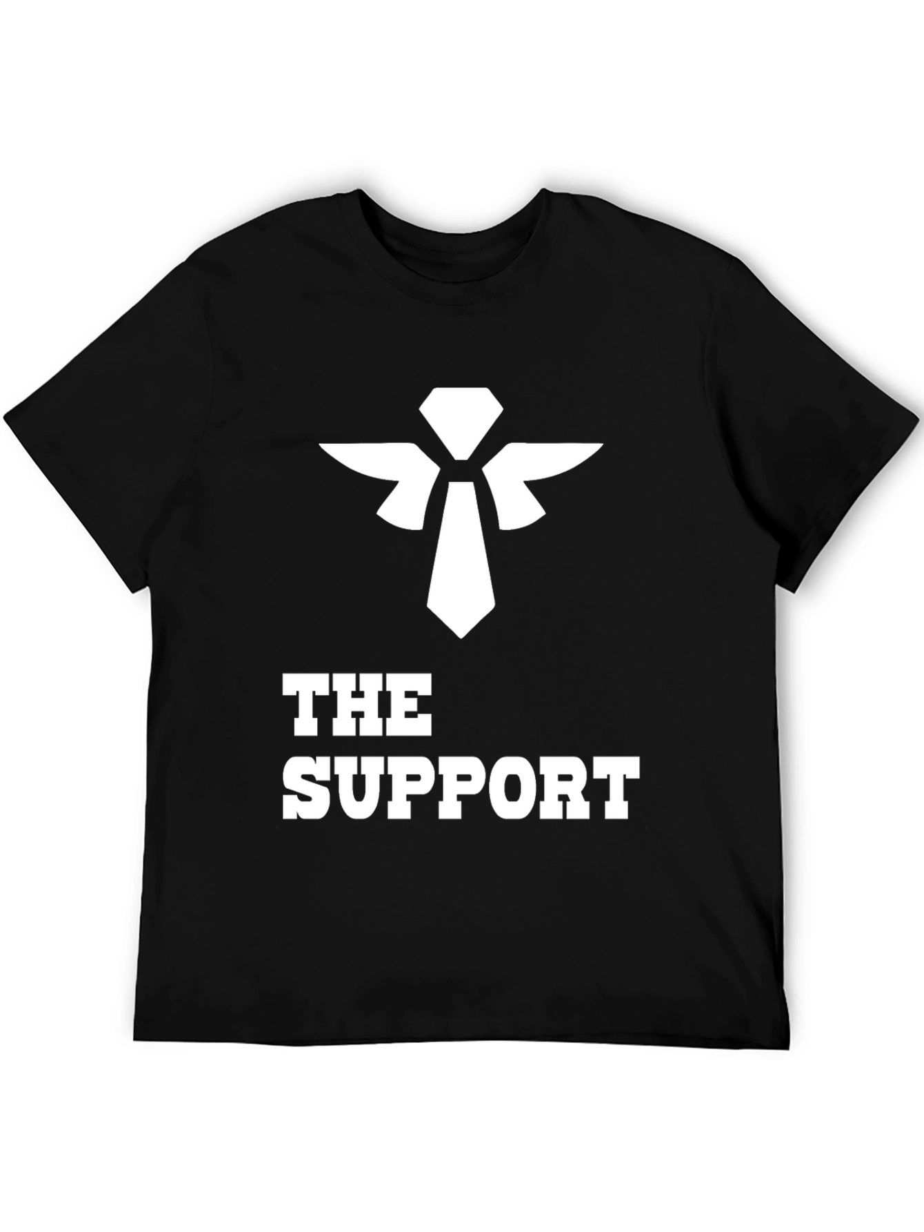 The Support Black Tee - Gaming Edition