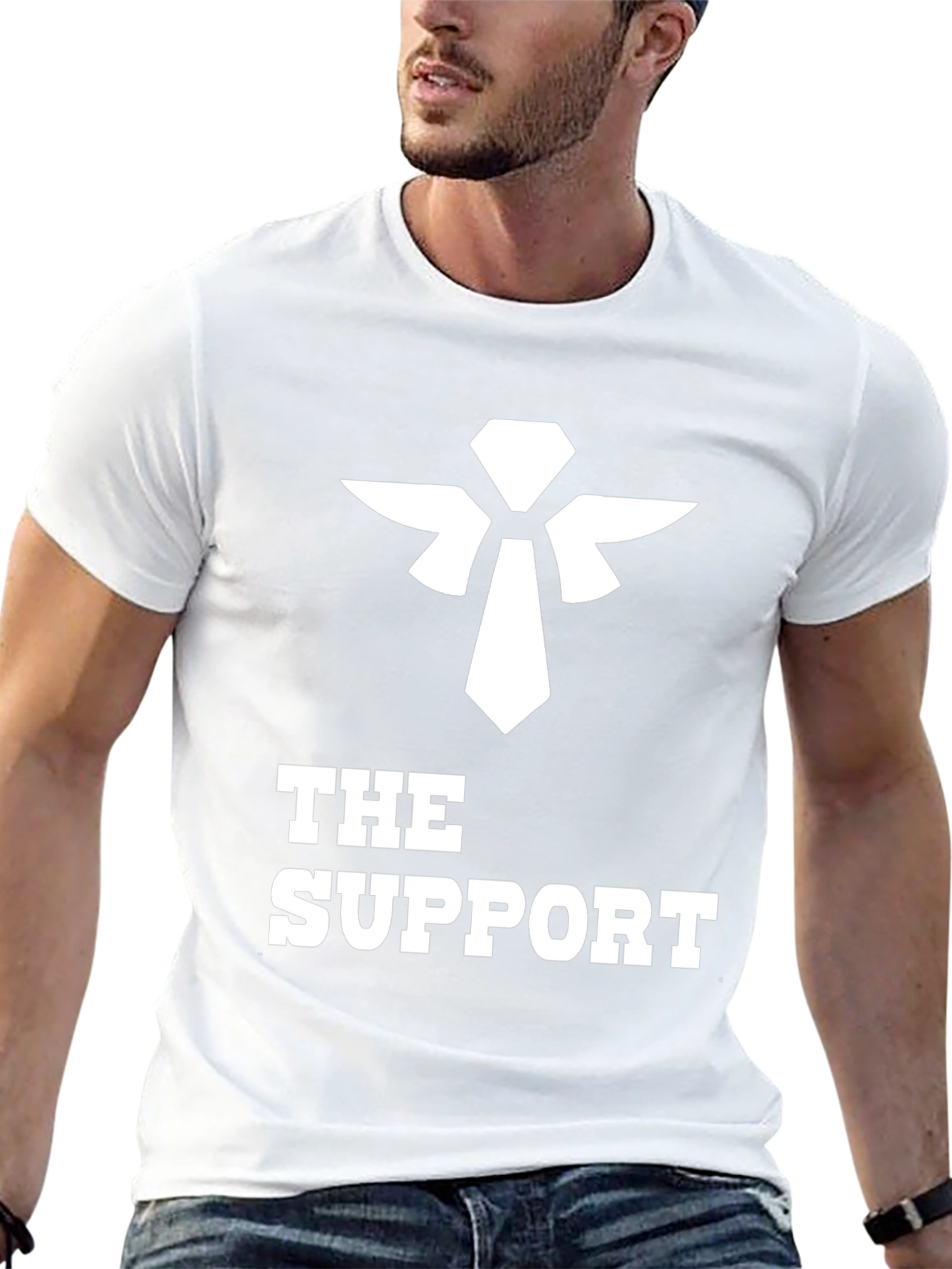 The Support Black Tee - Gaming Edition