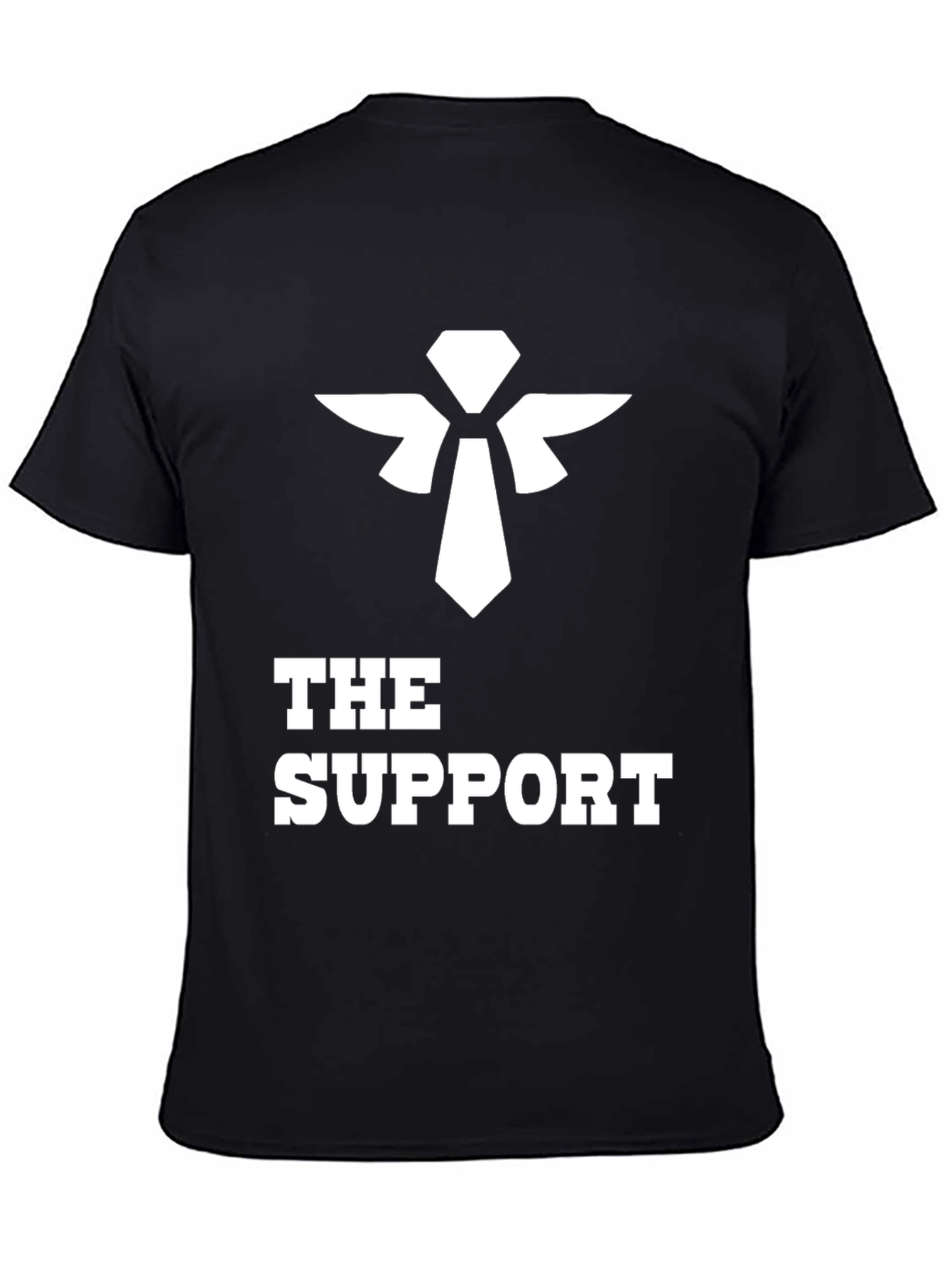 The Support Black Tee - Gaming Edition