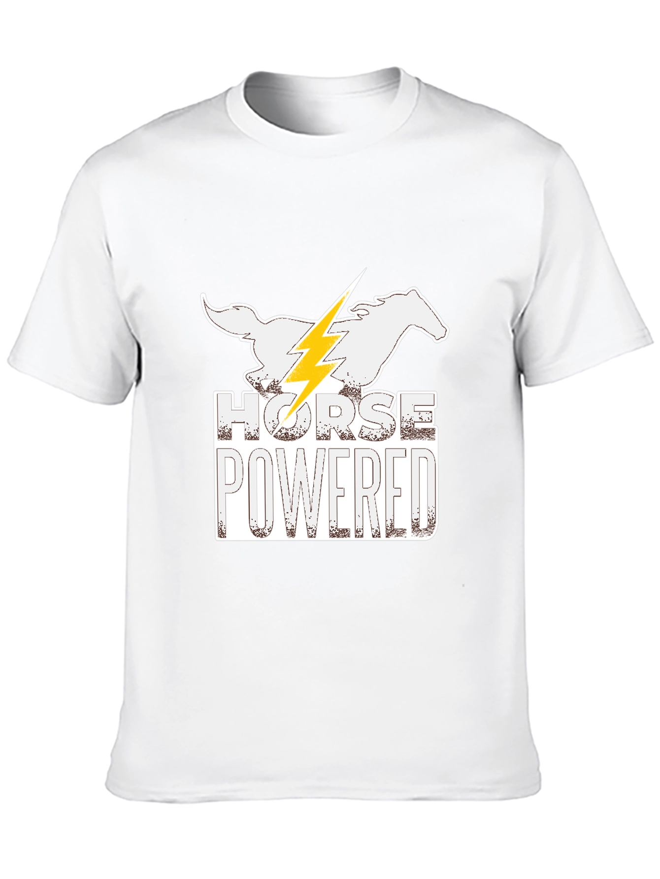Horse Powered Graphic Tee - Mens Black T-Shirt