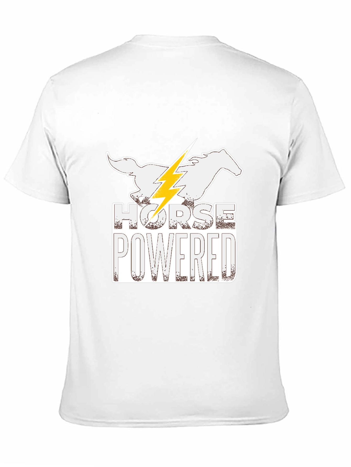 Horse Powered Graphic Tee - Mens Black T-Shirt