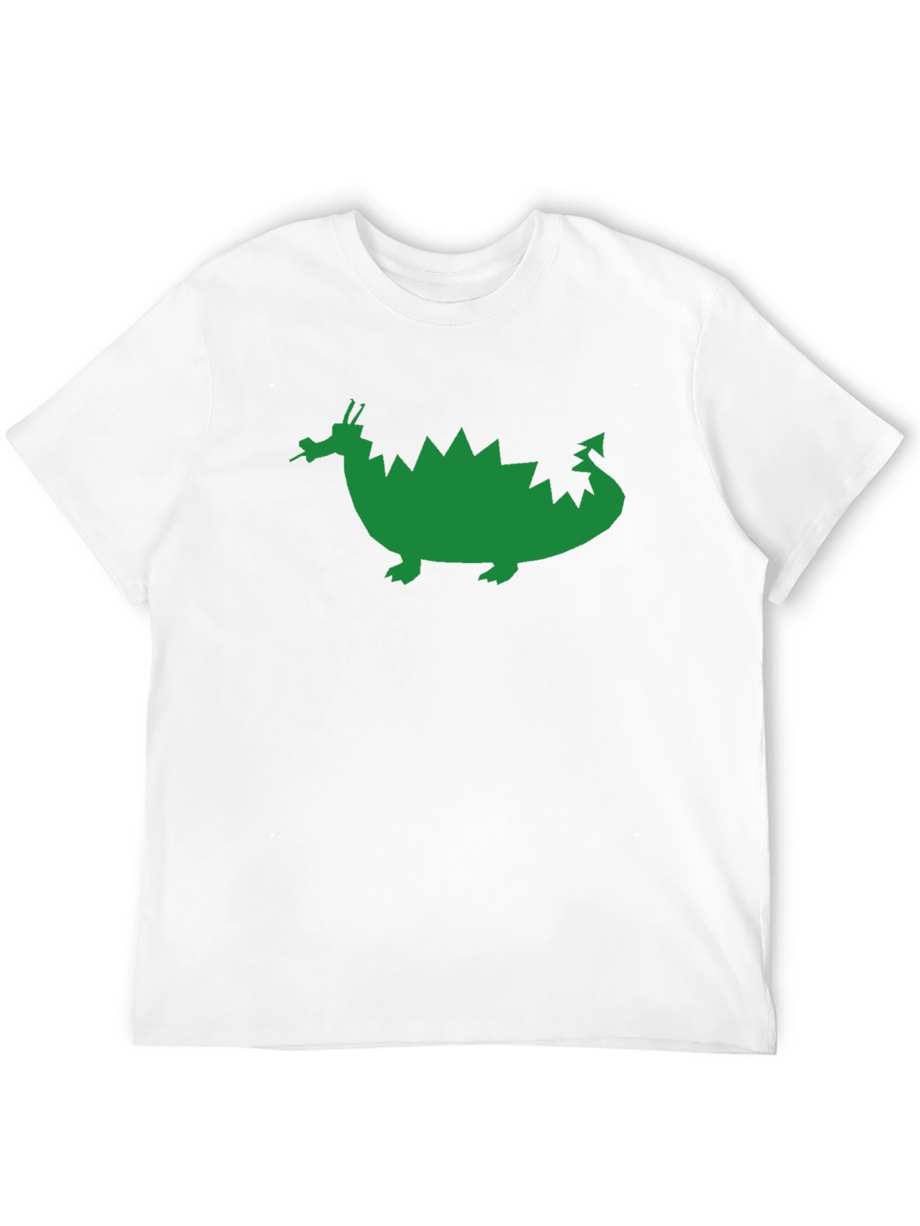 Green Dragon Graphic Black T-Shirt