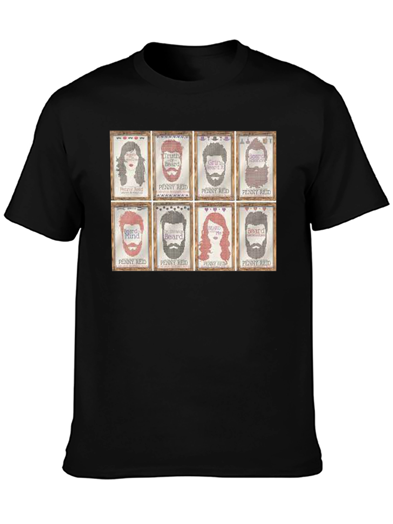 Penny Reid Beard T-Shirt - Fun Novelty Tee