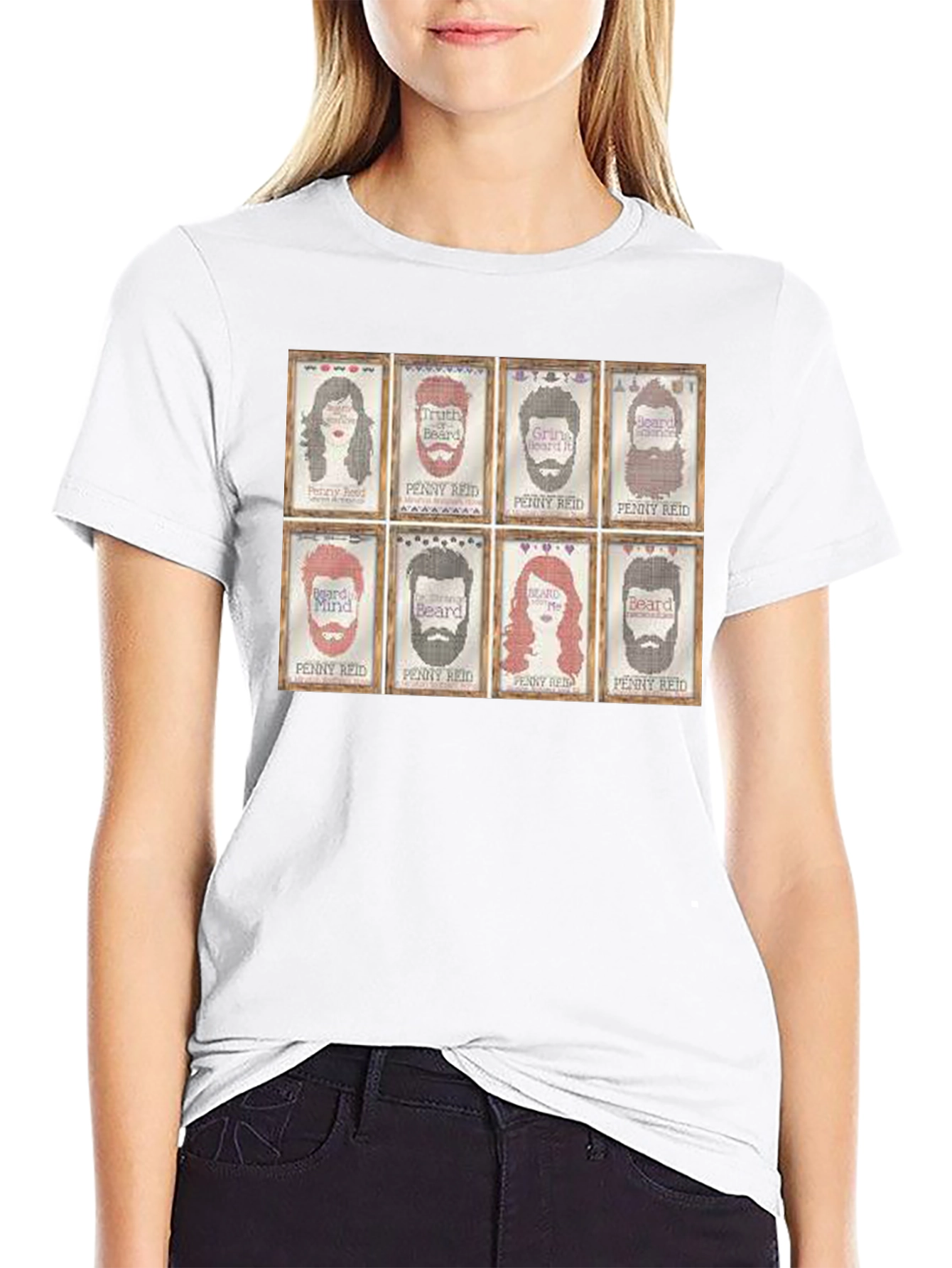 Penny Reid Beard T-Shirt - Fun Novelty Tee
