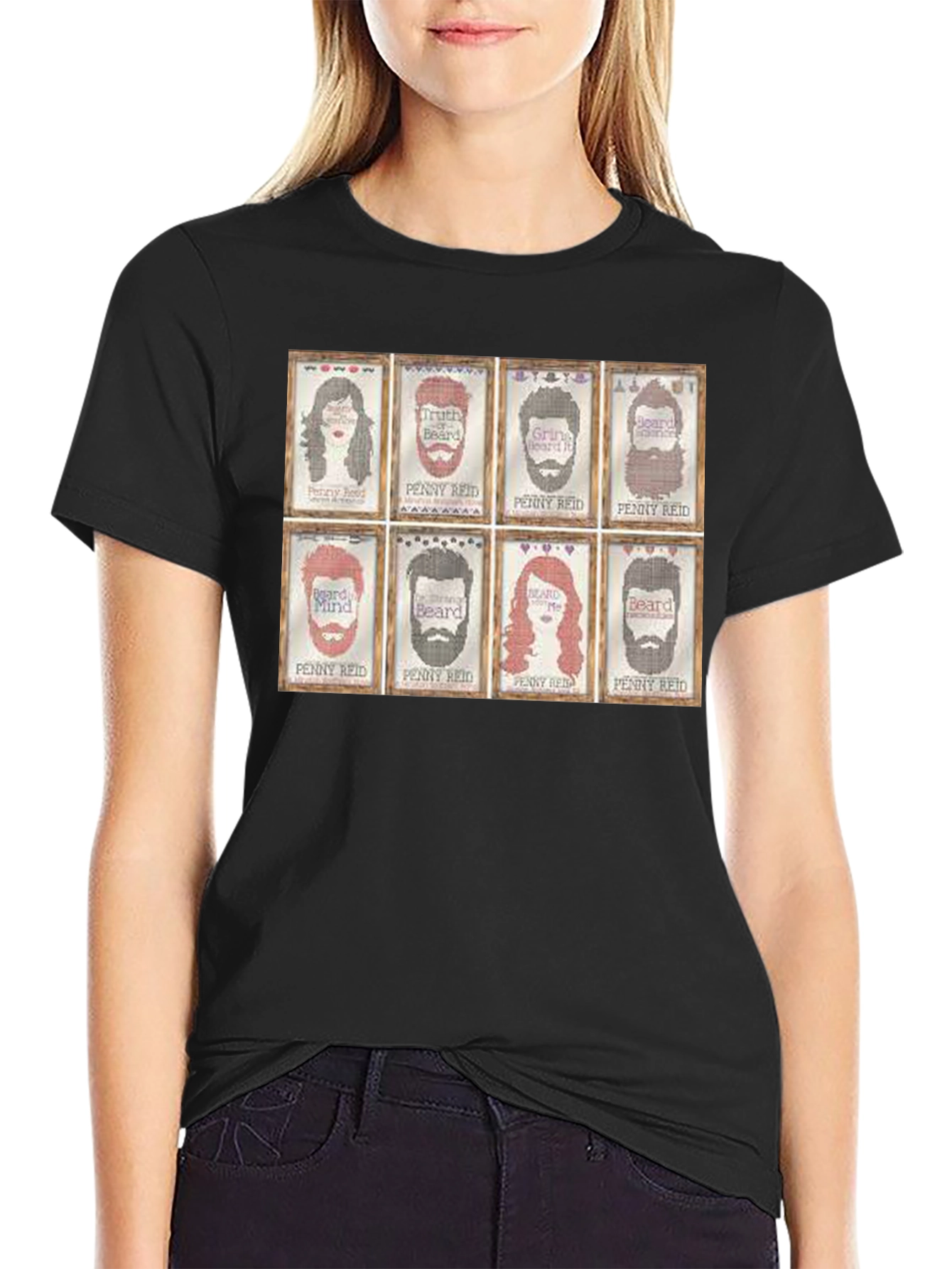 Penny Reid Beard T-Shirt - Fun Novelty Tee