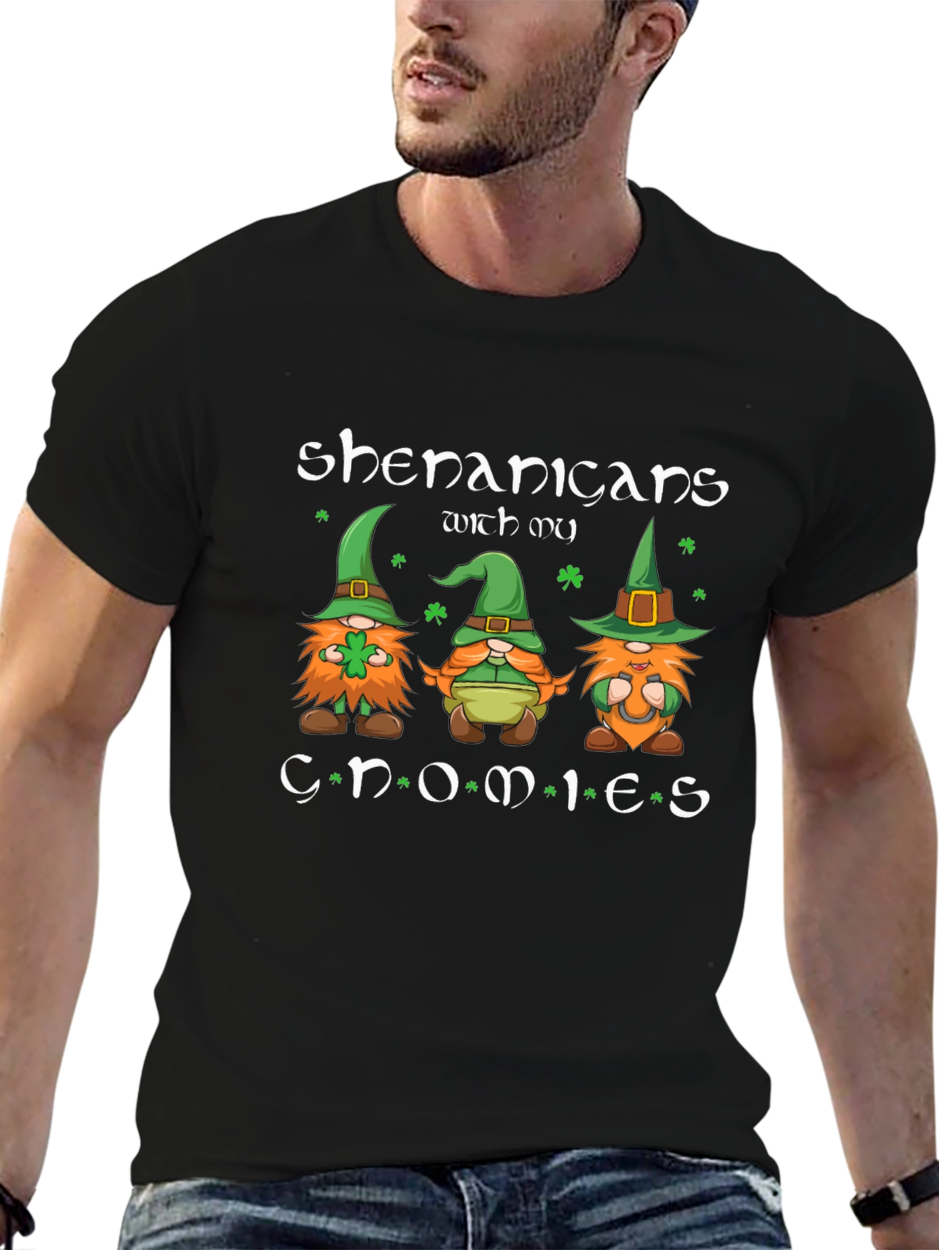St. Patricks Day Shenanigans with My Gnomies T-Shirt