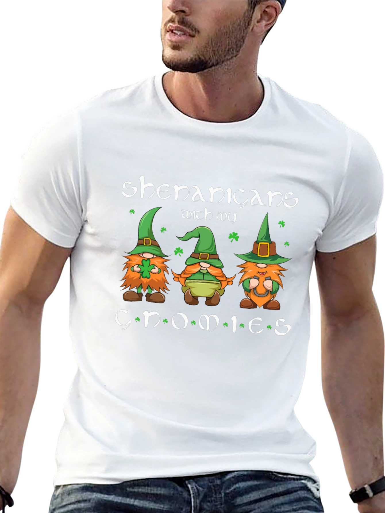 St. Patricks Day Shenanigans with My Gnomies T-Shirt