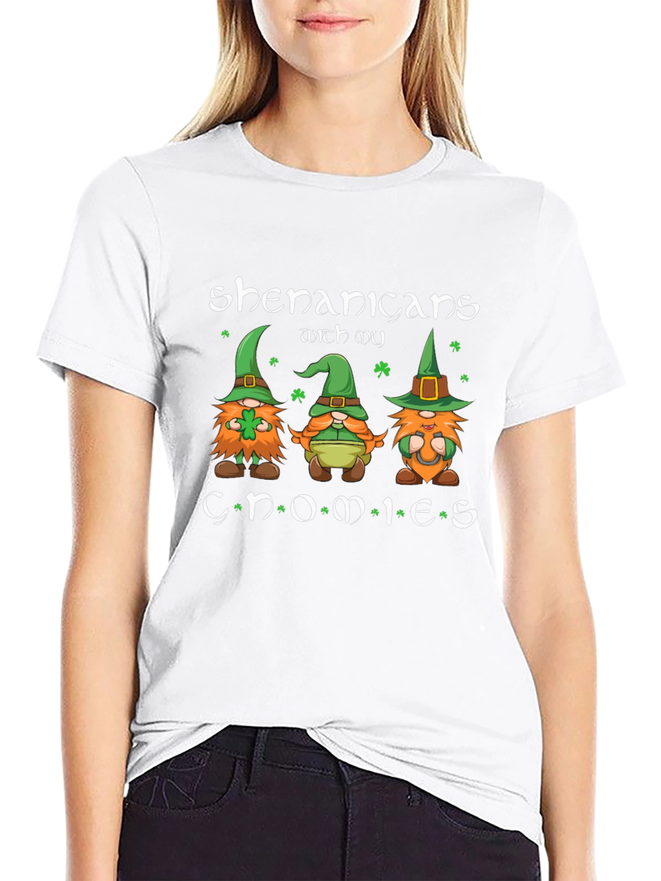 St. Patricks Day Shenanigans with My Gnomies T-Shirt