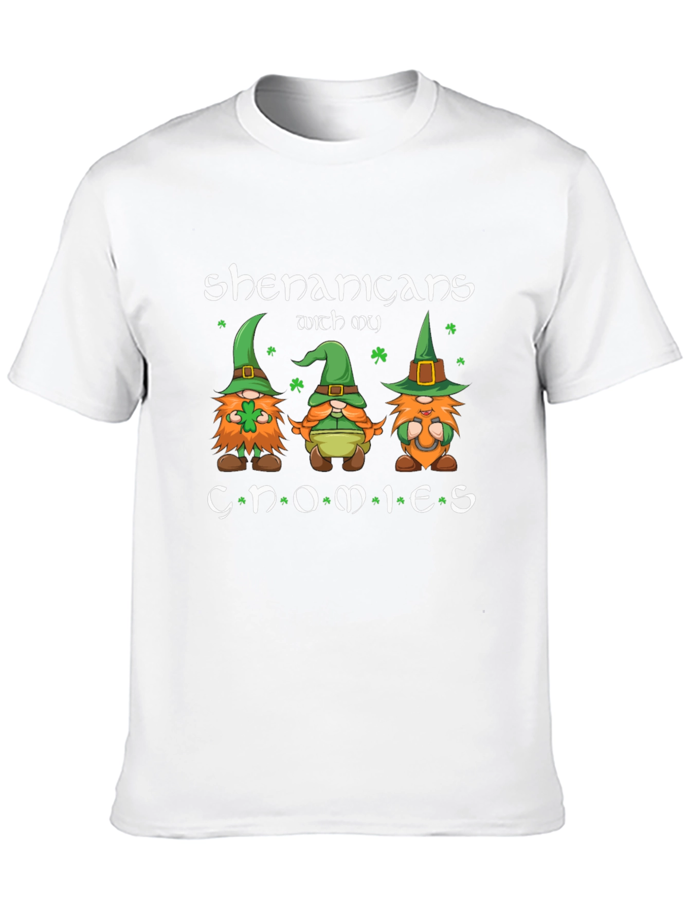 St. Patricks Day Shenanigans with My Gnomies T-Shirt