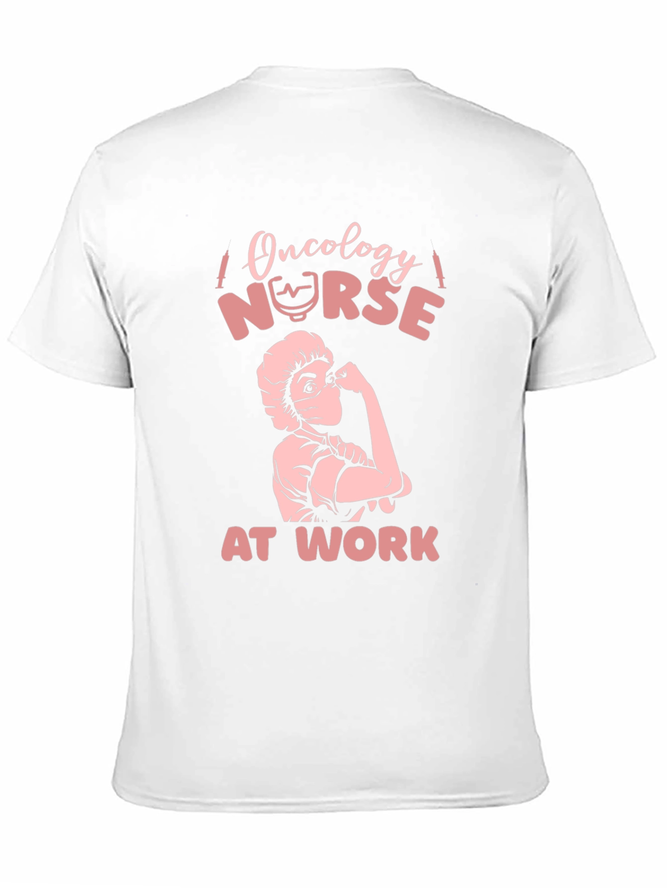 Oncology Nurse At Work Black T-Shirt