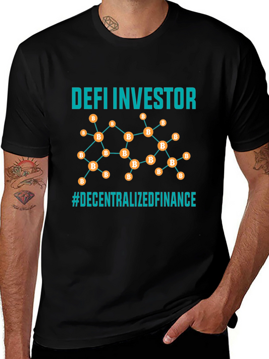 DeFi Investor T-Shirt - Crypto Finance Tee