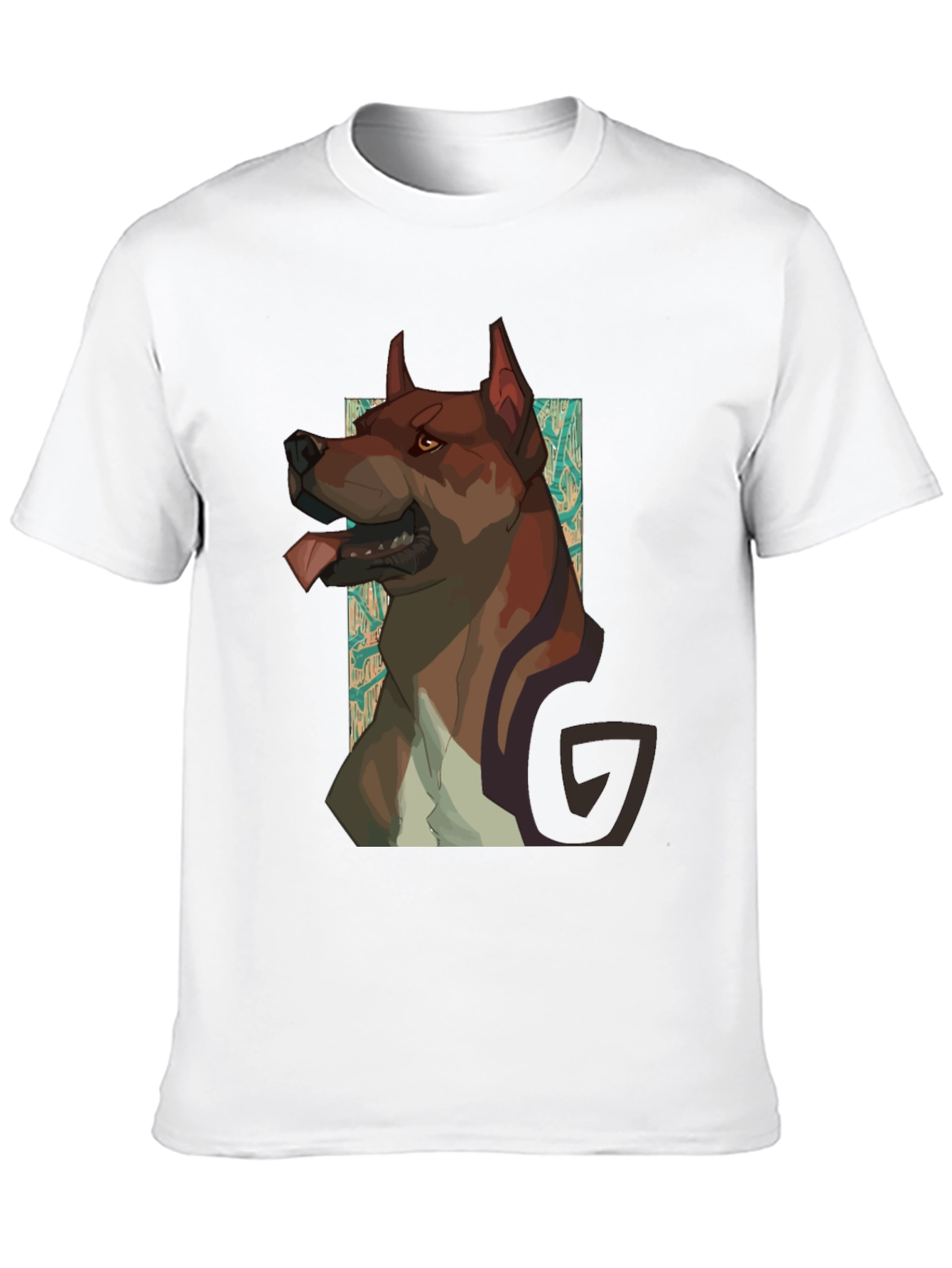 Dog Graphic Black T-Shirt - Modern Style