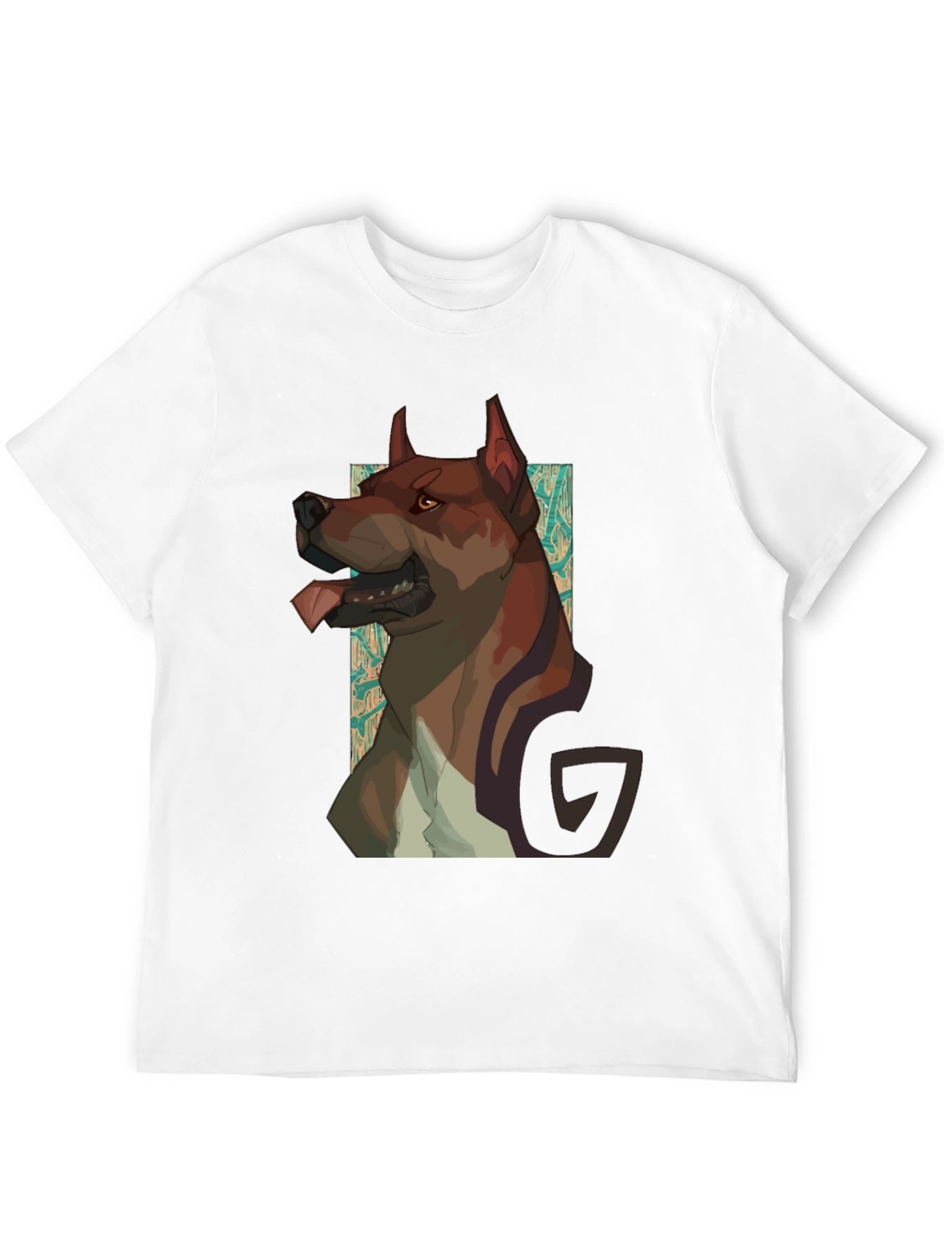 Dog Graphic Black T-Shirt - Modern Style