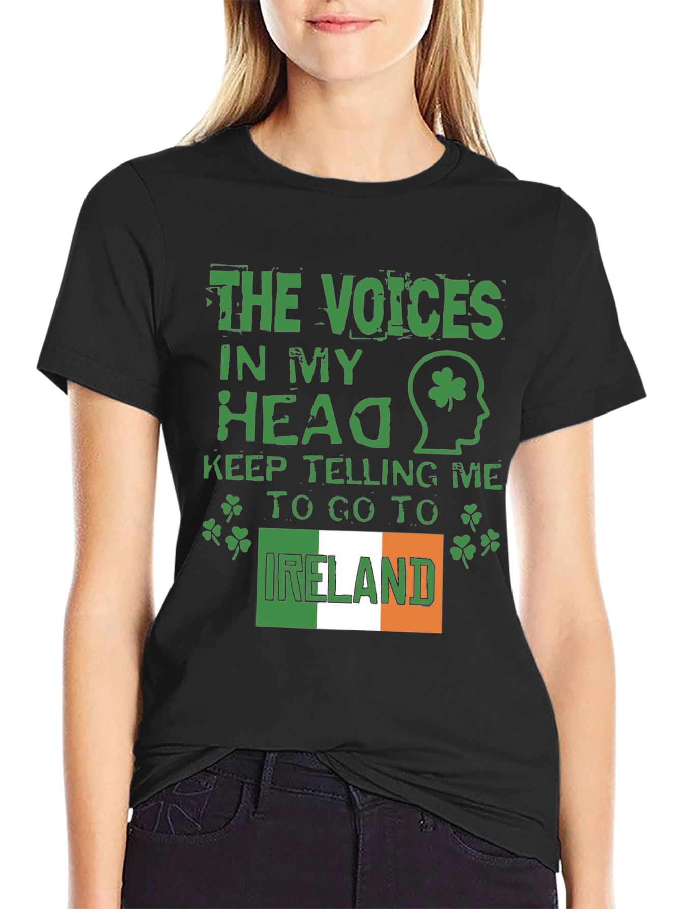 Ireland Voices Shamrock T-Shirt