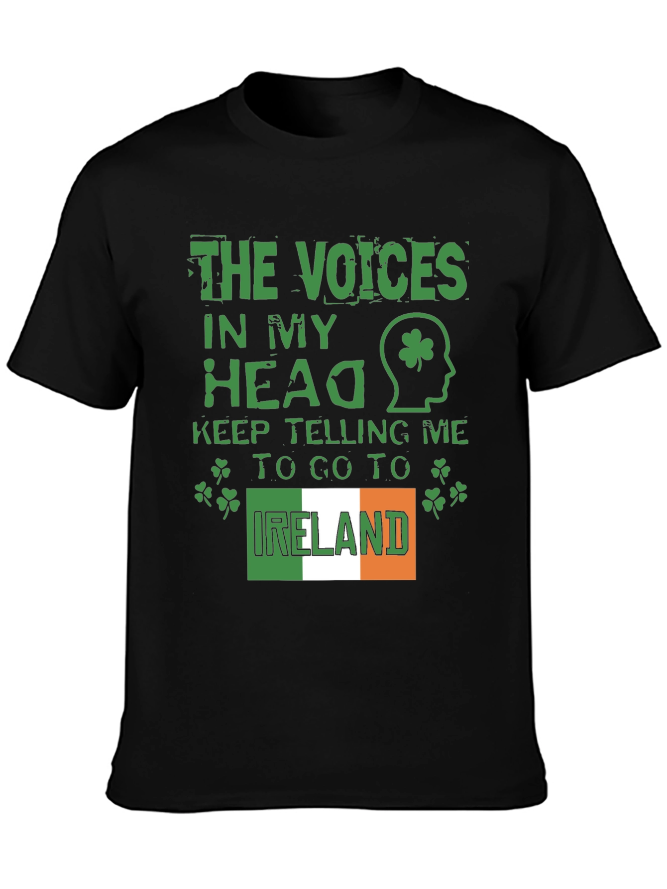 Ireland Voices Shamrock T-Shirt