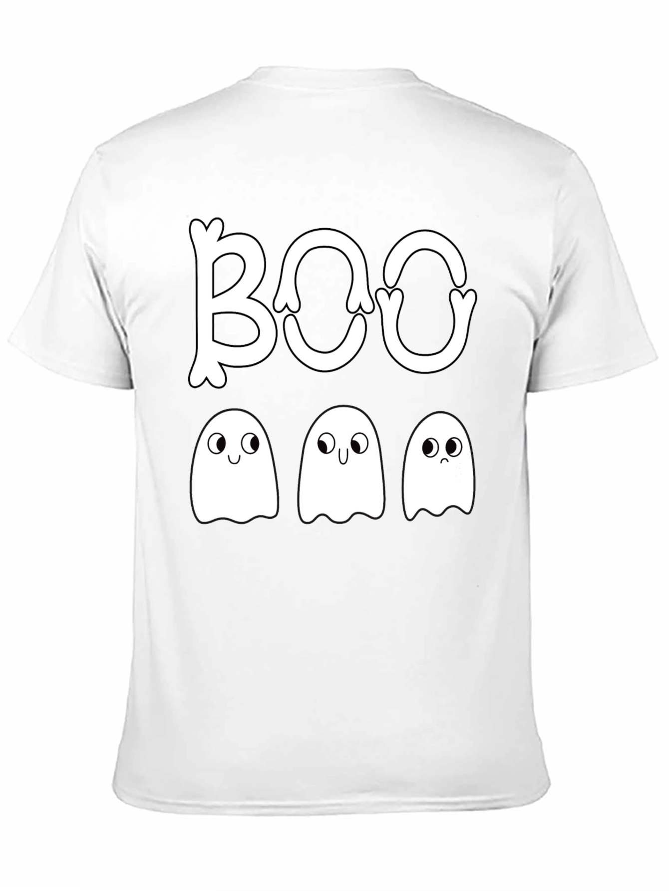 Boo Ghosts Halloween T-Shirt