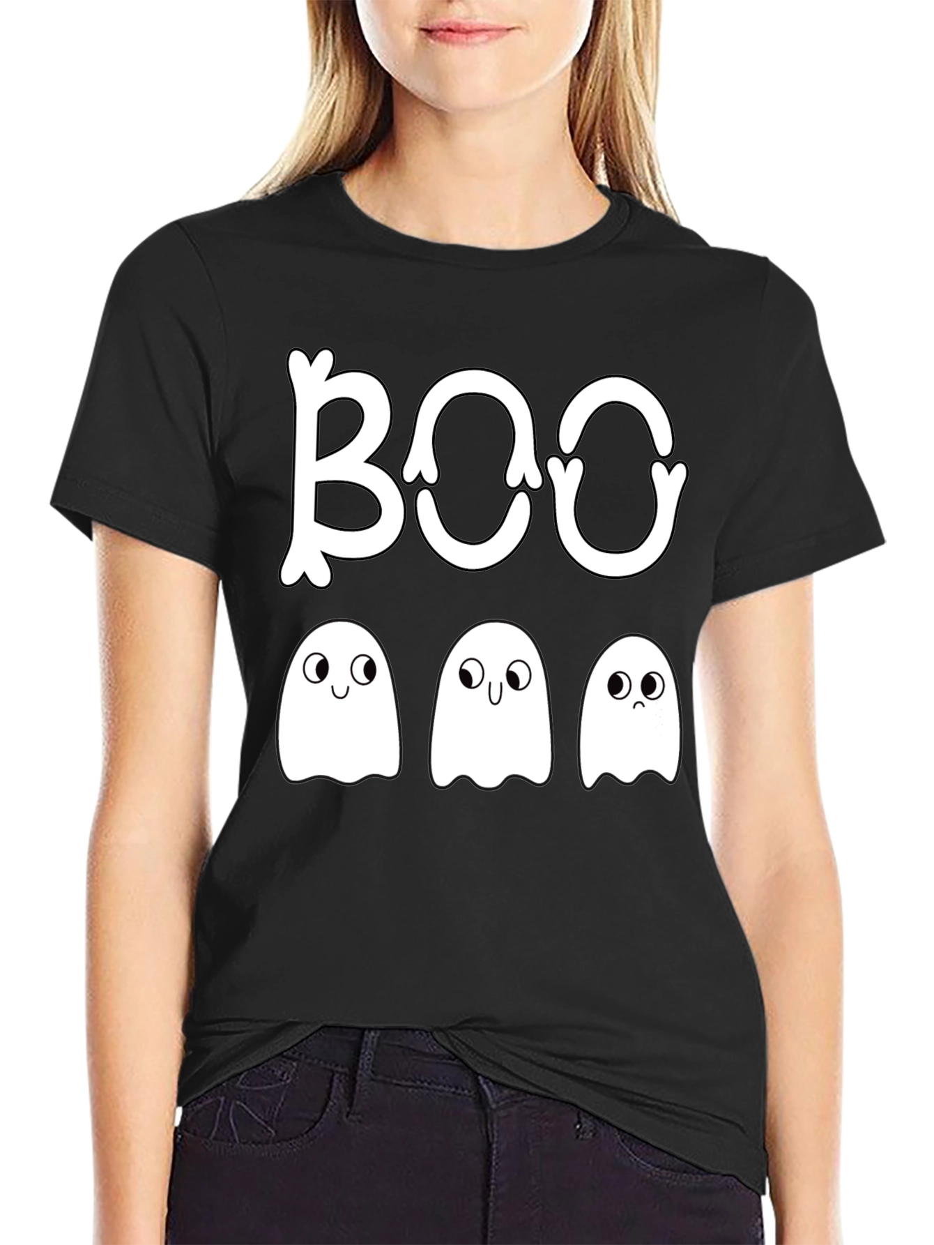 Boo Ghosts Halloween T-Shirt