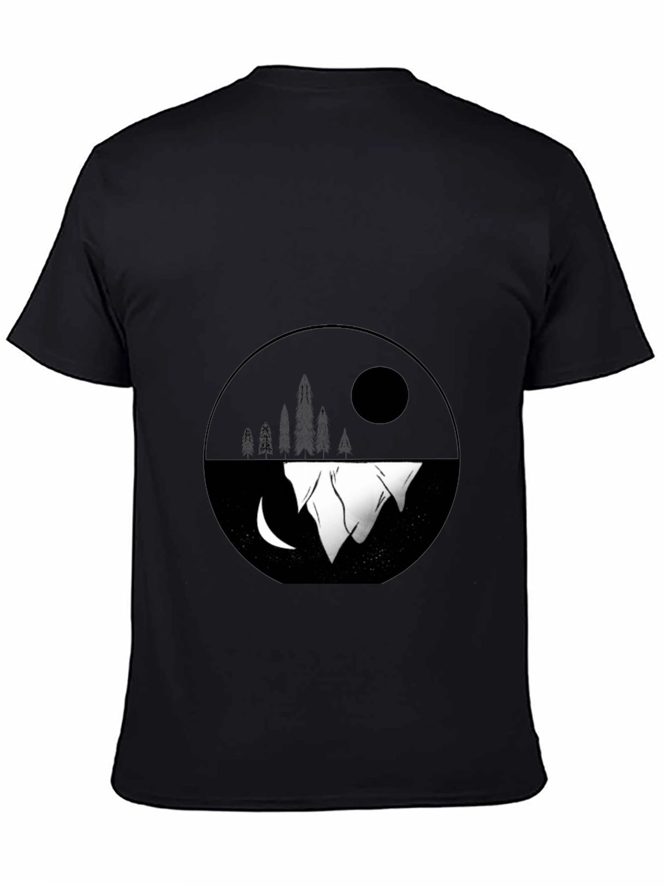 Yin Yang Iceberg Graphic Tee