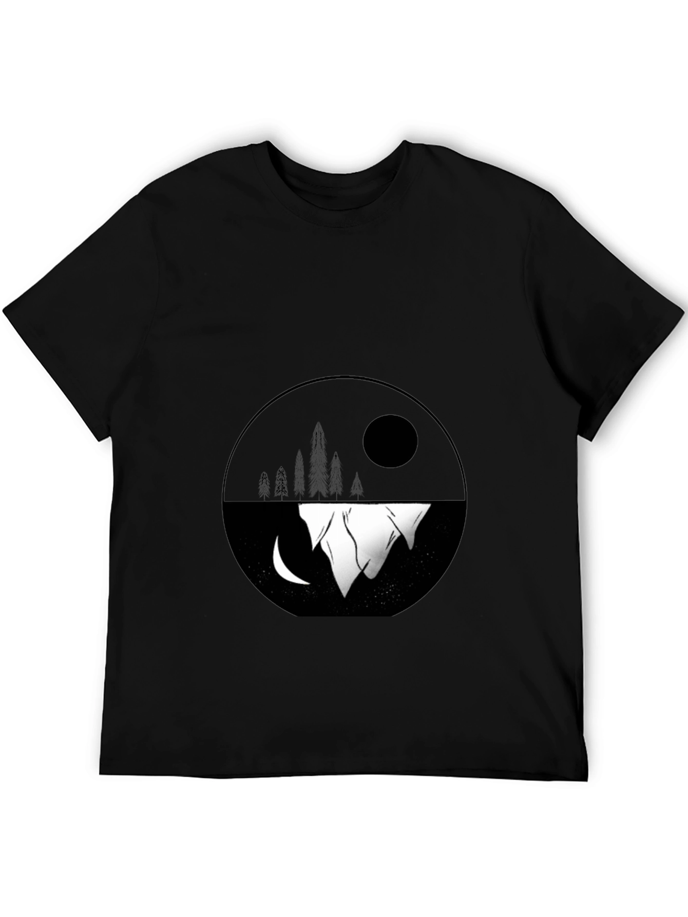 Yin Yang Iceberg Graphic Tee