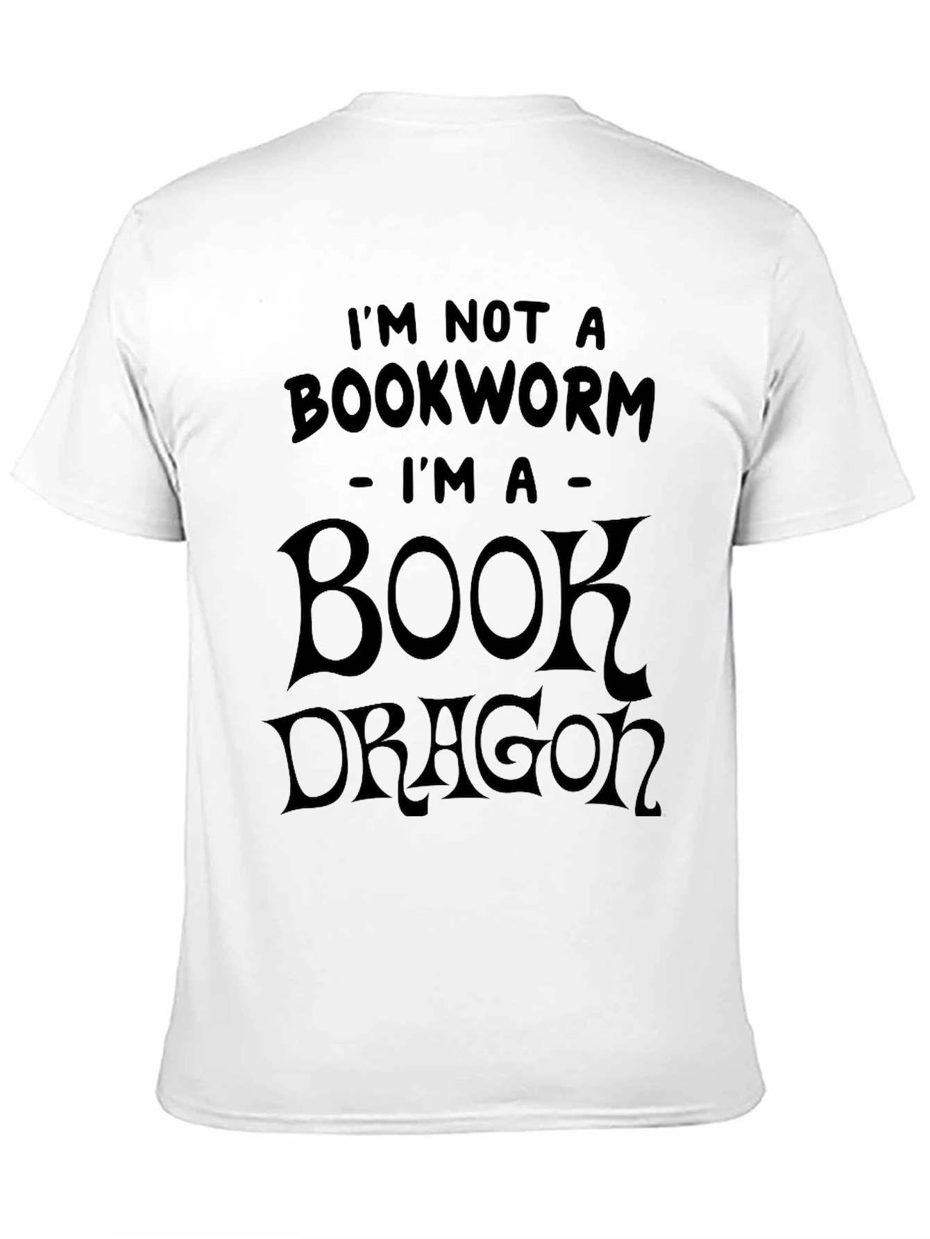 Book Dragon Tee - Novelty Reader T-Shirt