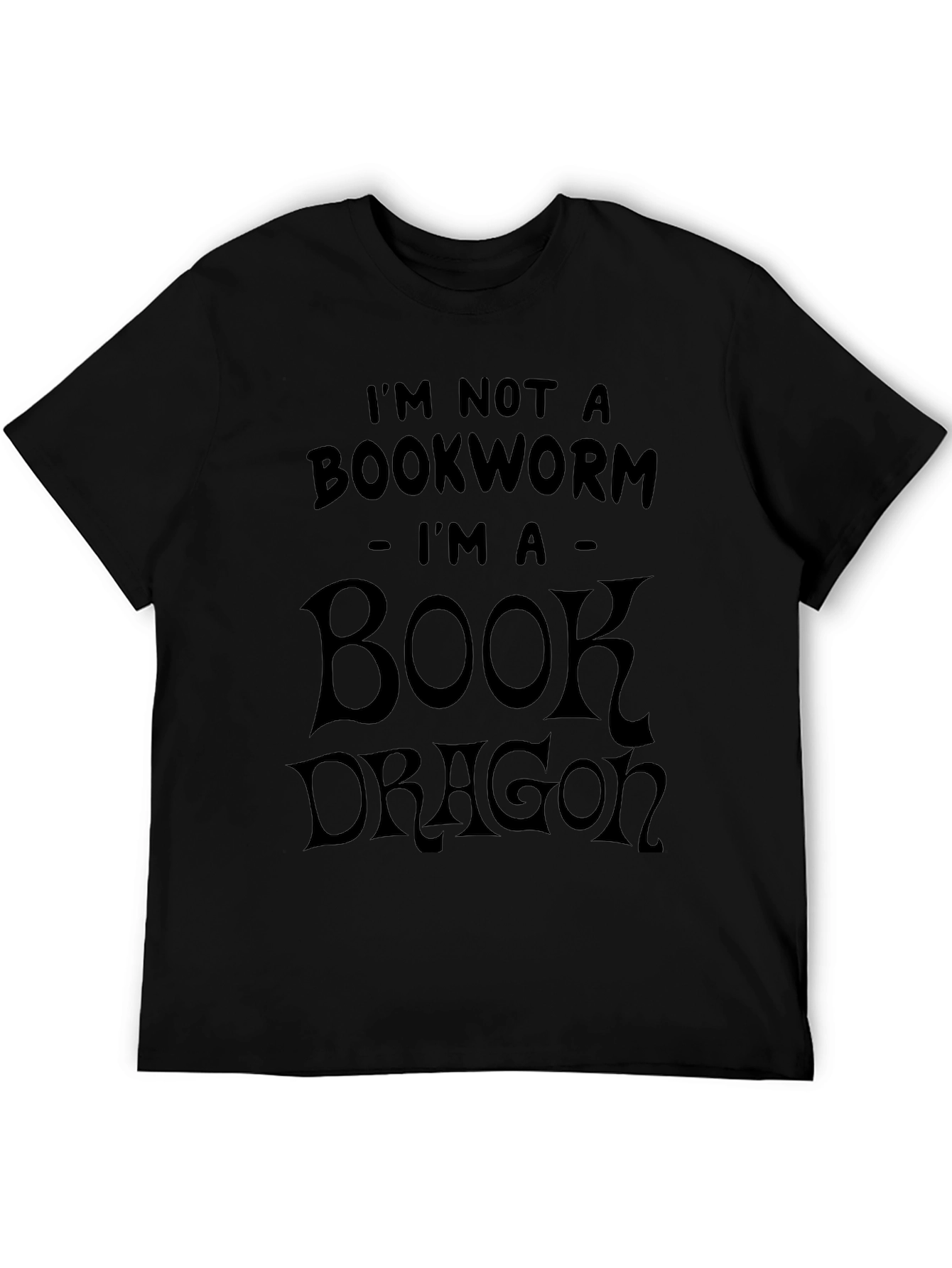 Book Dragon Tee - Novelty Reader T-Shirt